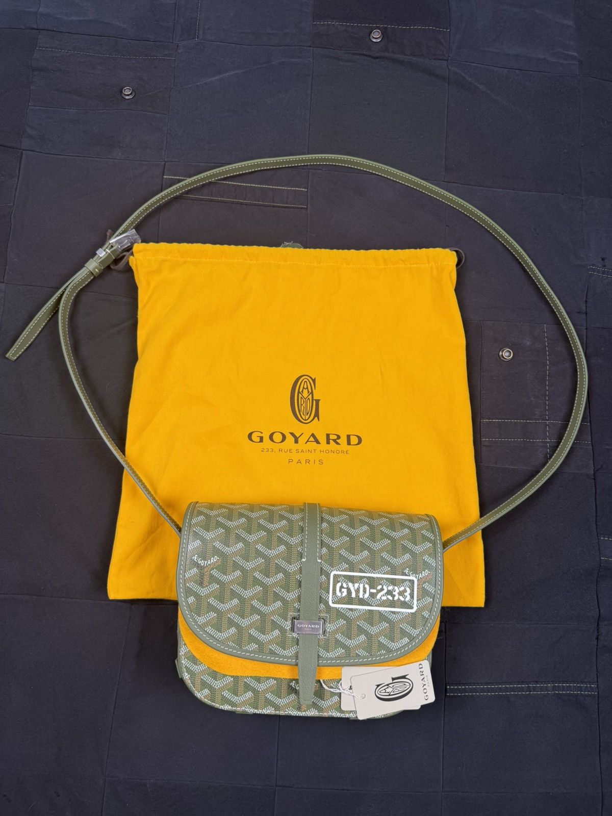 Goyard Belvedere PM Bag in Khaki Size ONE SIZE - 1 Thumbnail