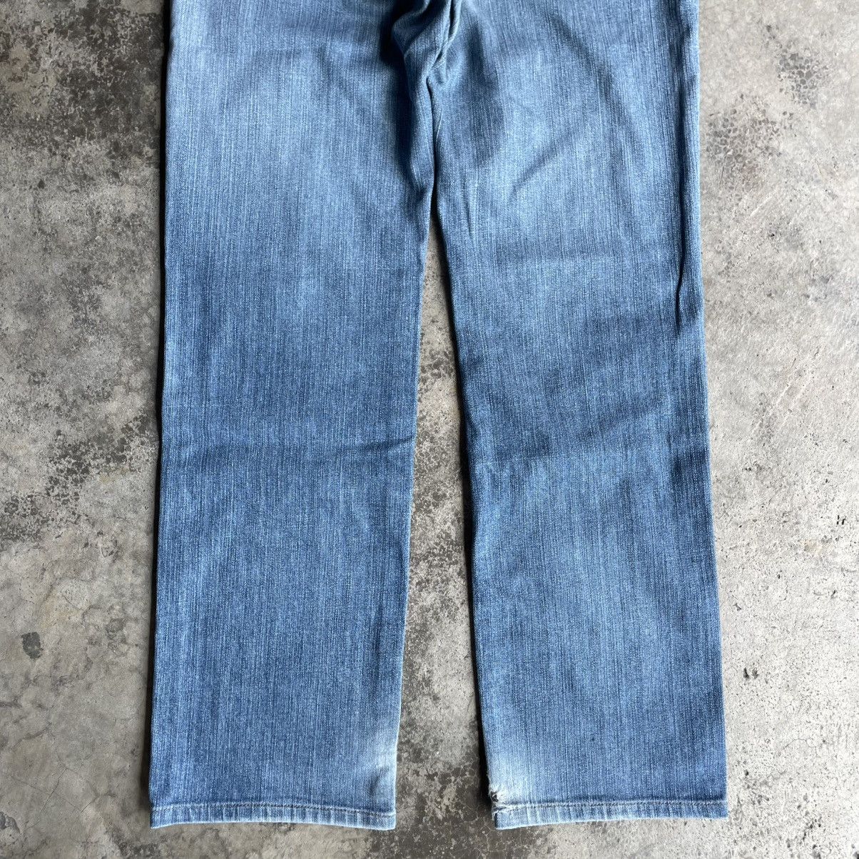 Edwin 🔥Vintage Edwin F503 Stoned Washed Distress Denim Jeans Size US 30 / EU 46 - 6 Thumbnail