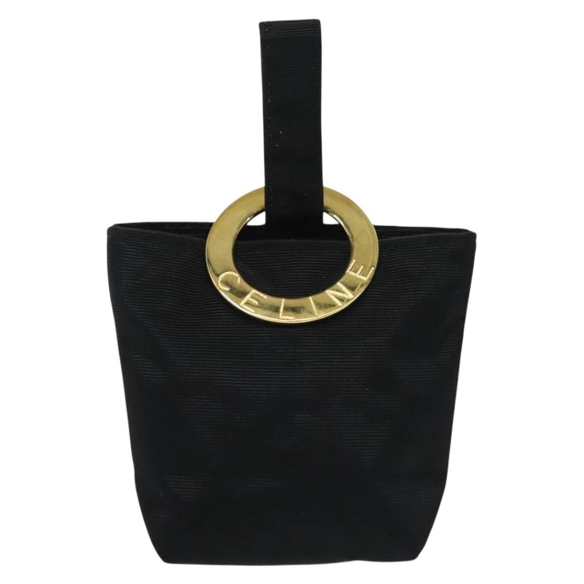 Celine Celine Circle Logo Pouch Nylon Size ONE SIZE - 1 Thumbnail