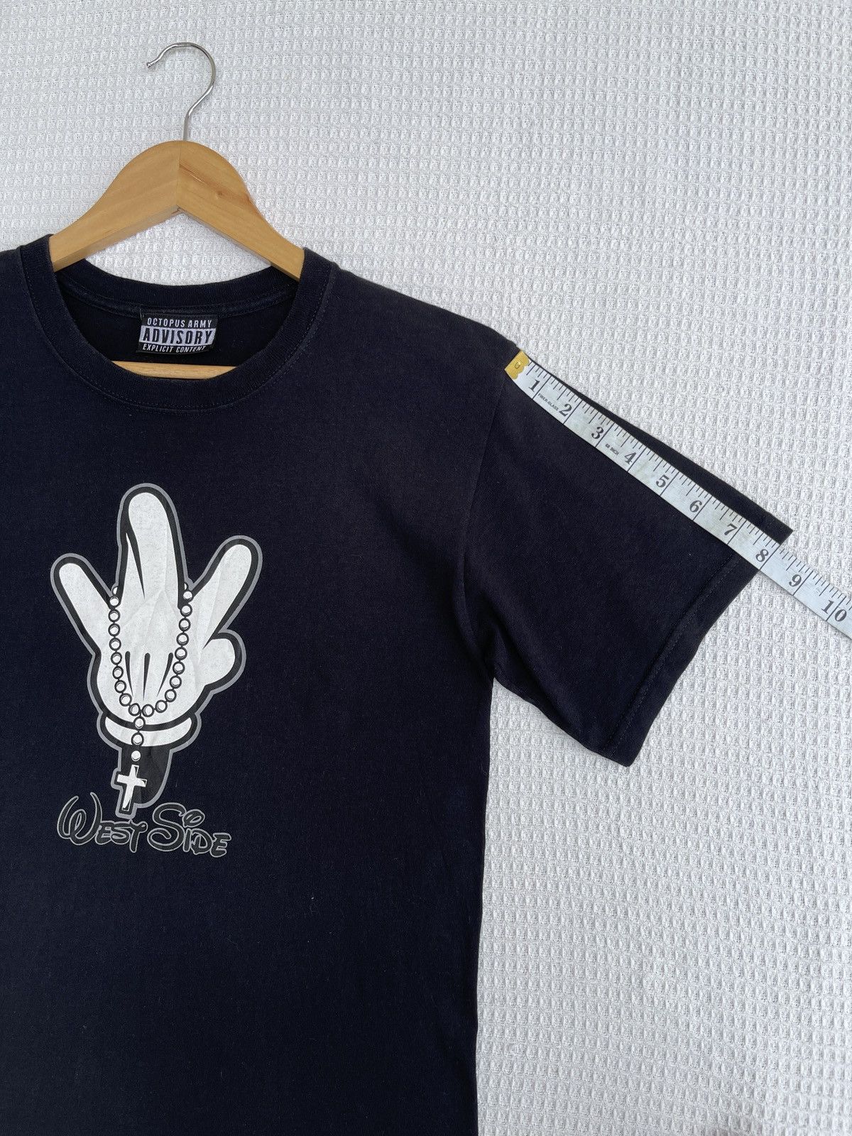 Band Tees × Rap Tees × Vintage Last Drop🔥Rare🔥Vintage Tupac West Side Sign Tee Size US S / EU 44-46 / 1 - 10 Thumbnail