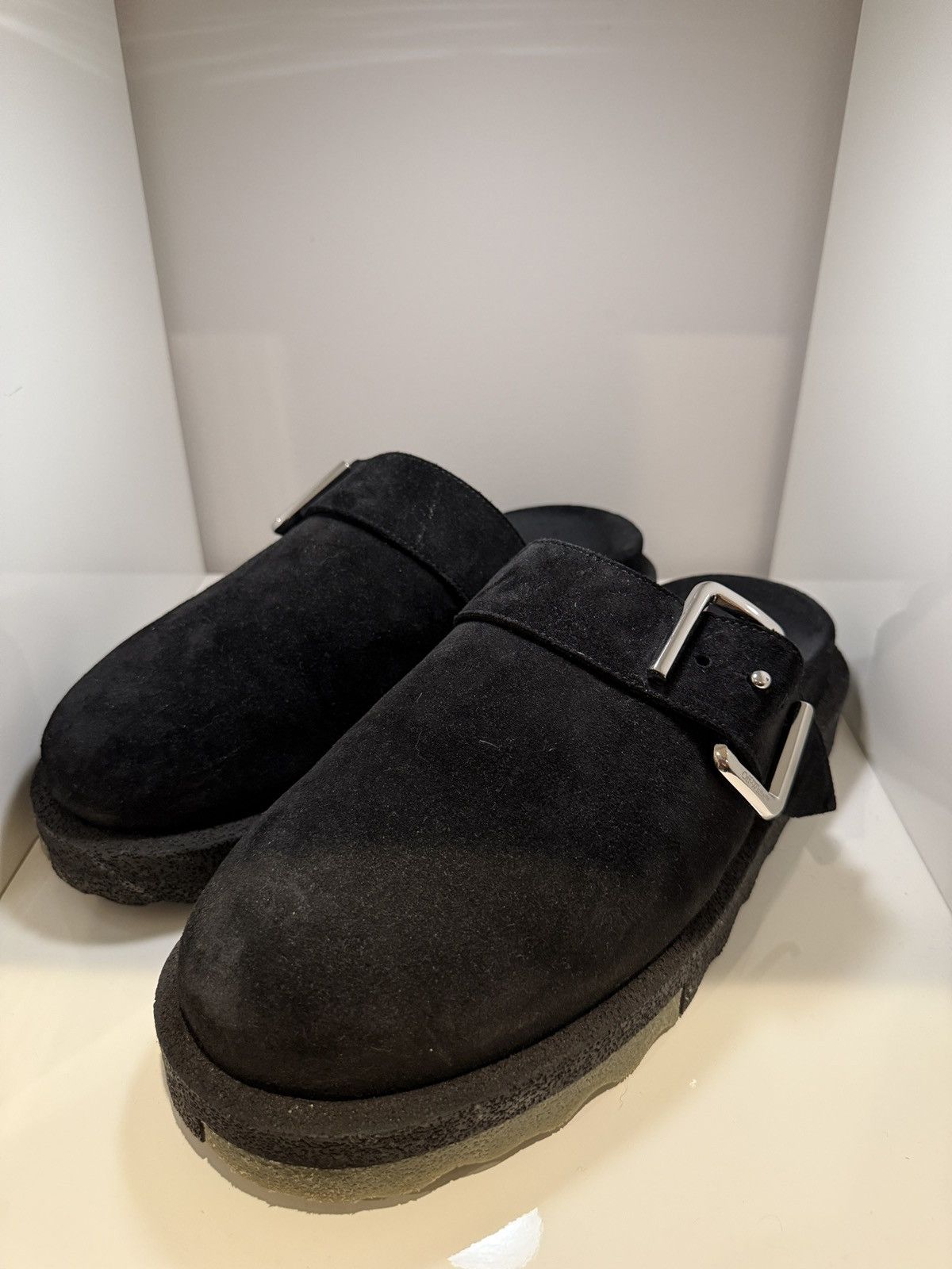 Off-White Off-White Spongesole clogs black EU44 Size US 11 / EU 44 - 7 Thumbnail