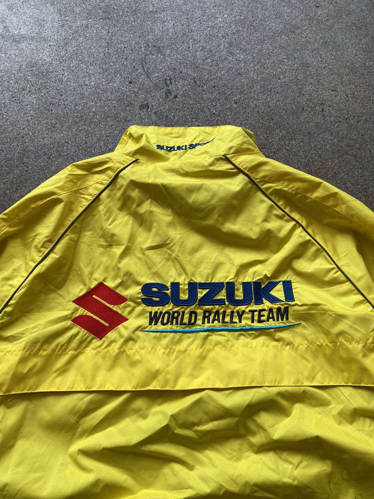 NASCAR Suzuki Team Racing Windbreaker Moto Jacket Size US XXL / EU 58 / 5 - 6 Thumbnail