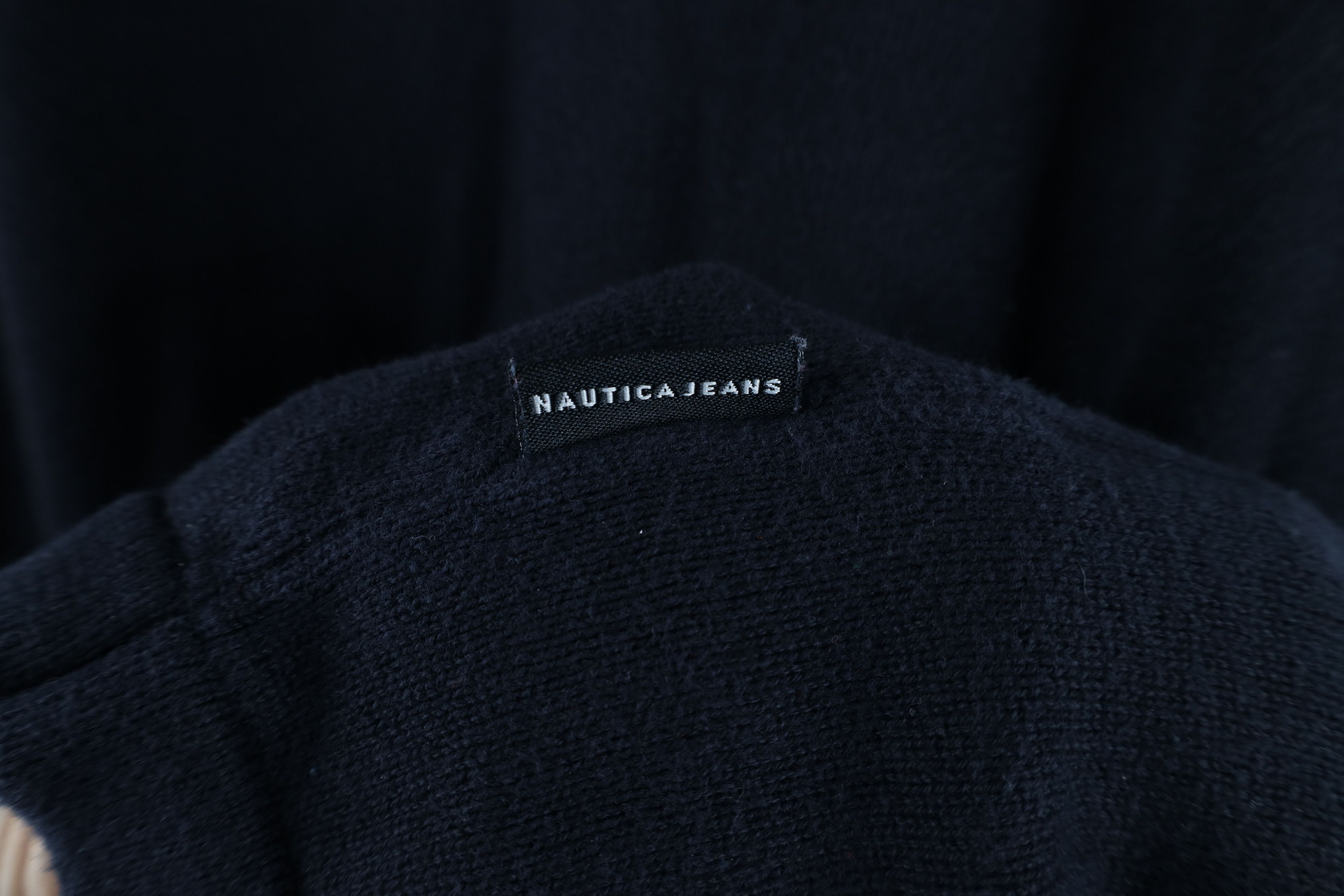 Nautica Vintage 90s Nautica Spell Striped Cotton Knit Sweater Blue Size US L / EU 52-54 / 3 - 5 Thumbnail