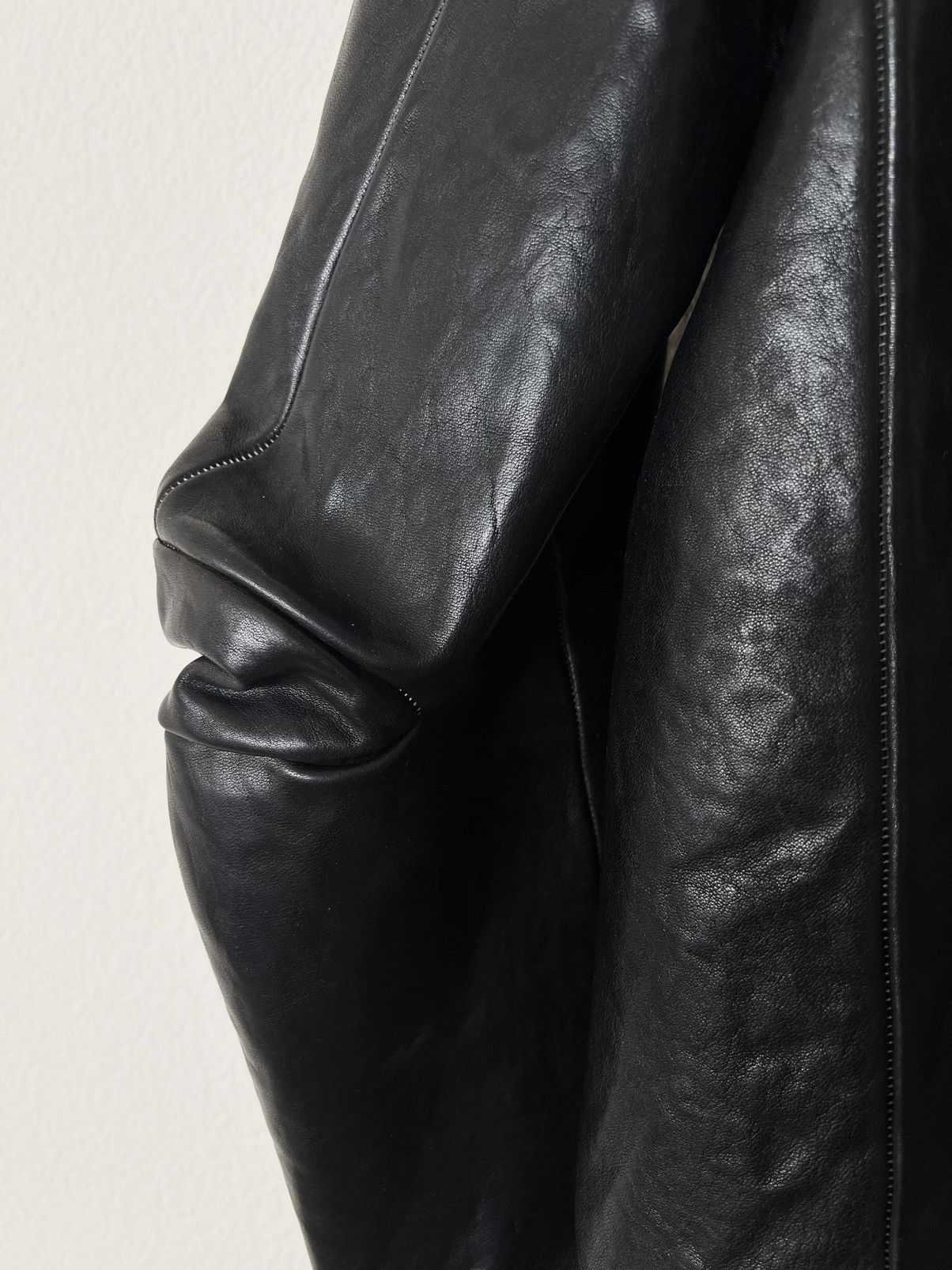 CCP Scarstitch Leather Jacket Size 48