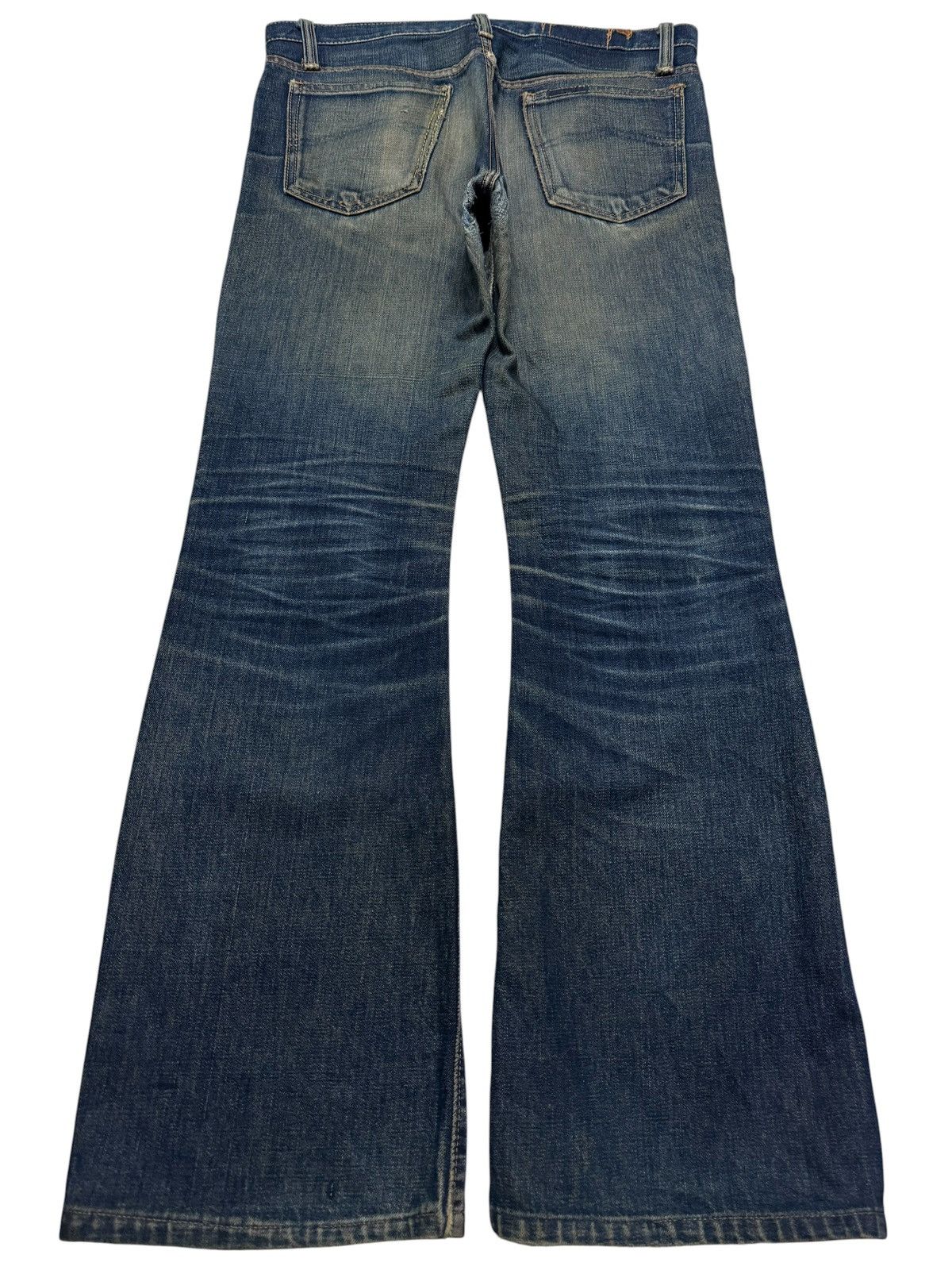 If Six Was Nine TRUE 70s-80s BOBSON WHISKER BELL BOTTOM BOOTCUT RUSTY MUD Size US 32 / EU 48 - 10 Thumbnail