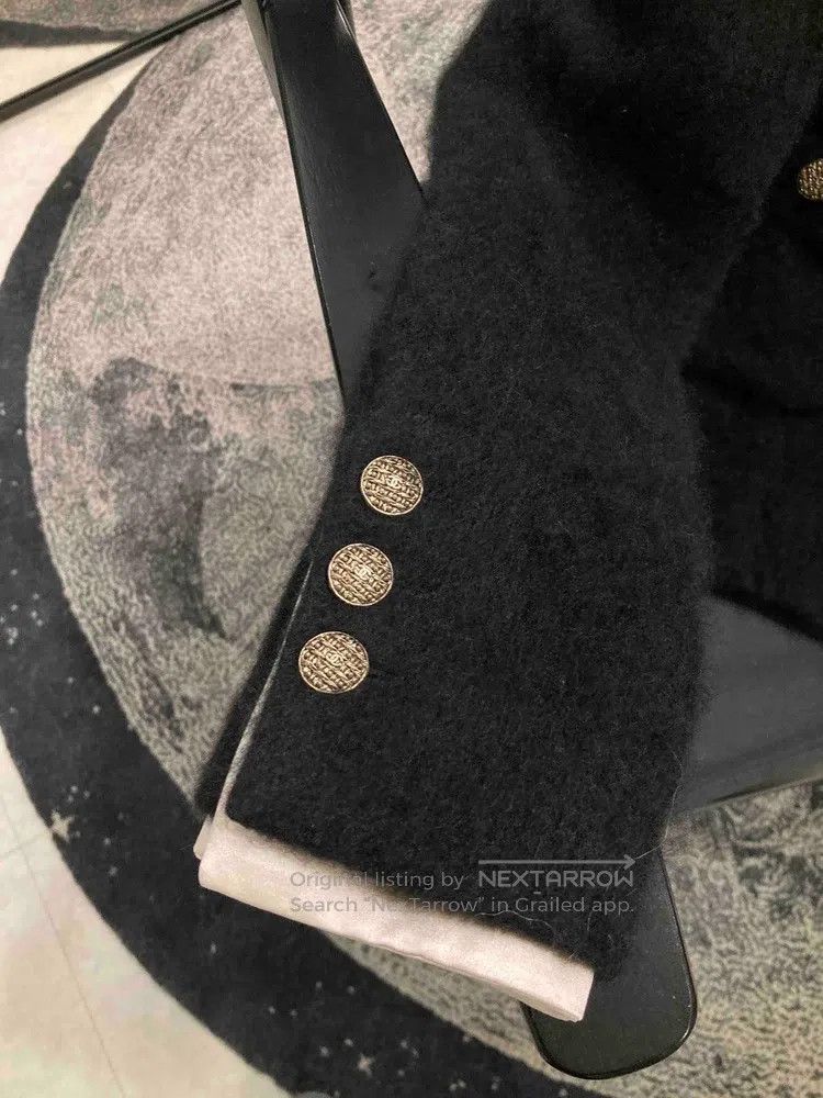 Chanel Chanel Forest series black and white lapel two-pocket jack Size XXS / US 00 / IT 34 - 4 Thumbnail
