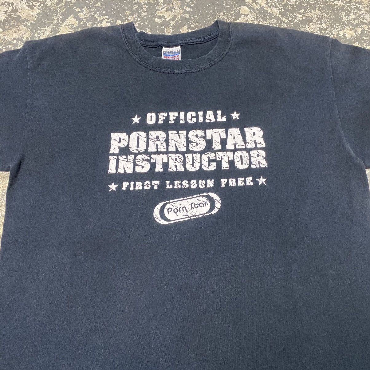 Japanese Brand × Vintage Vintage Official Porn Star Instructor First Lesson Free Shir Size US L / EU 52-54 / 3 - 7 Thumbnail