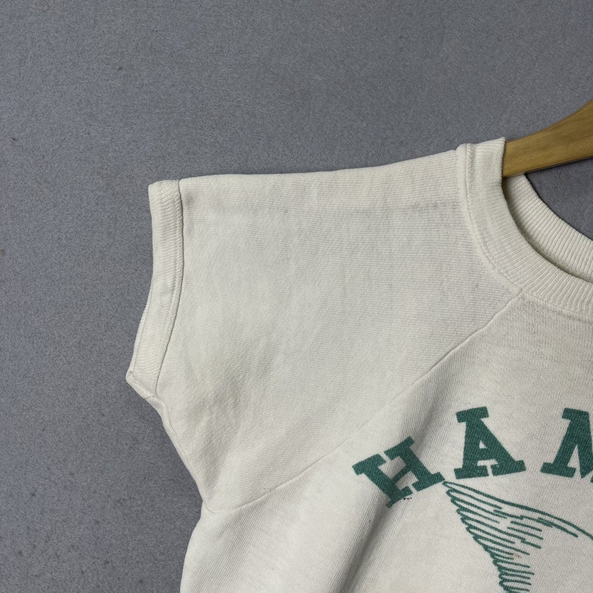 Vintage Vintage 1970s Haman Hawks Short Sleeve Sweatshirt Size US S / EU 44-46 / 1 - 4 Thumbnail