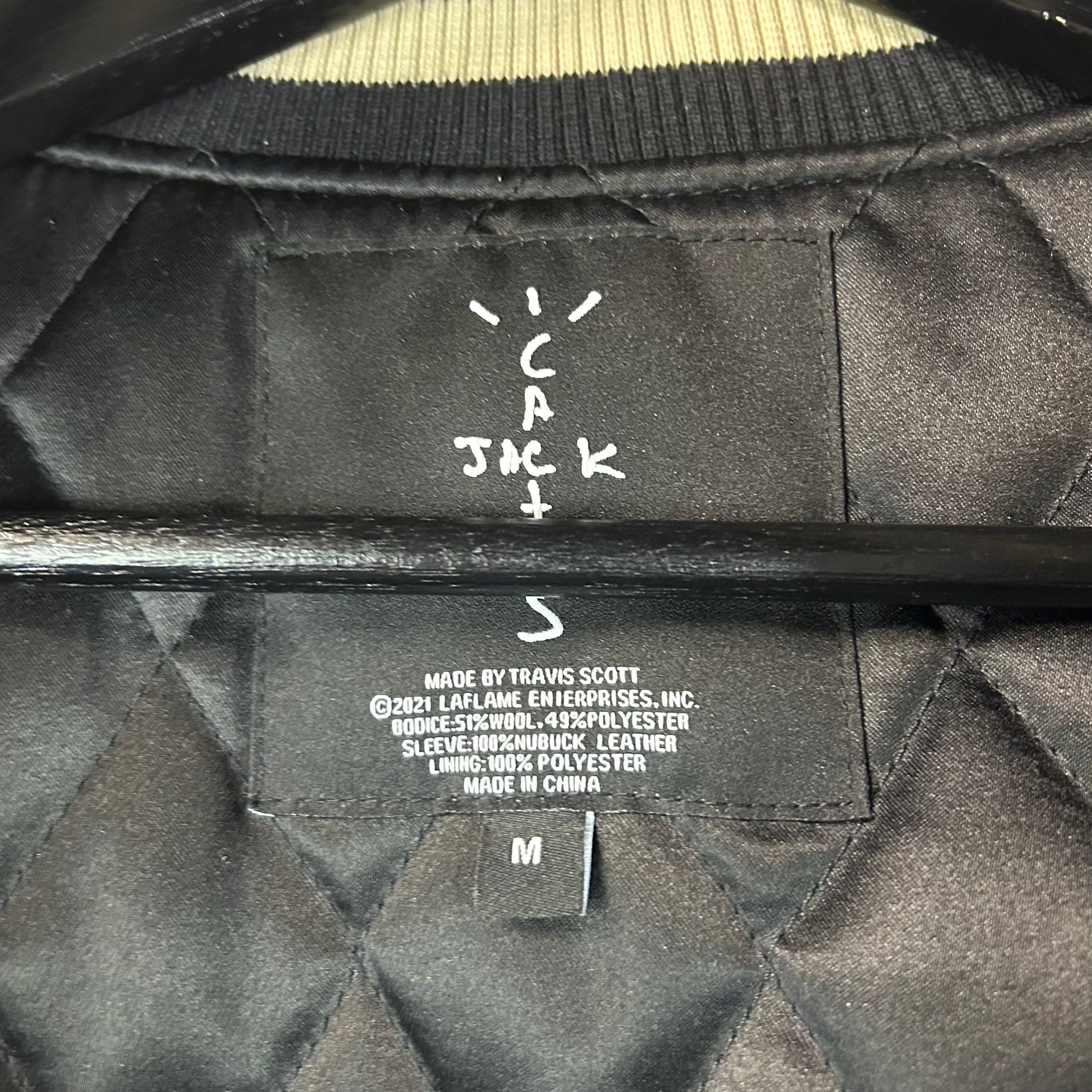 Travis Scott Travis Scott Cactus Jack Fragment Varsity Jacket Size Medium Size US M / EU 48-50 / 2 - 3 Thumbnail