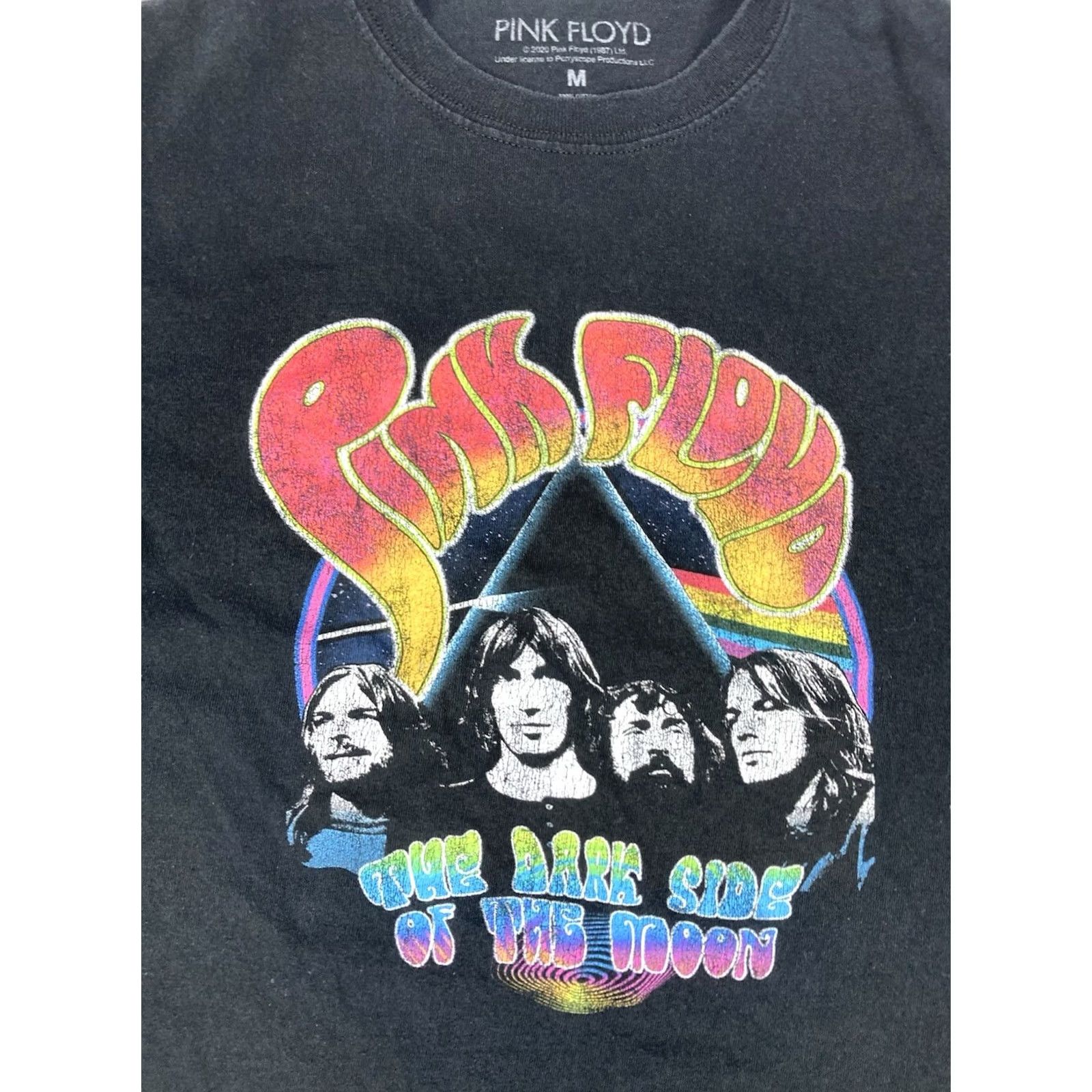 Vintage VINTAGE Pink Floyd Graphic T-shirt Women Medium Black Short Sleeve Music Size M / US 6-8 / IT 42-44 - 2 Thumbnail