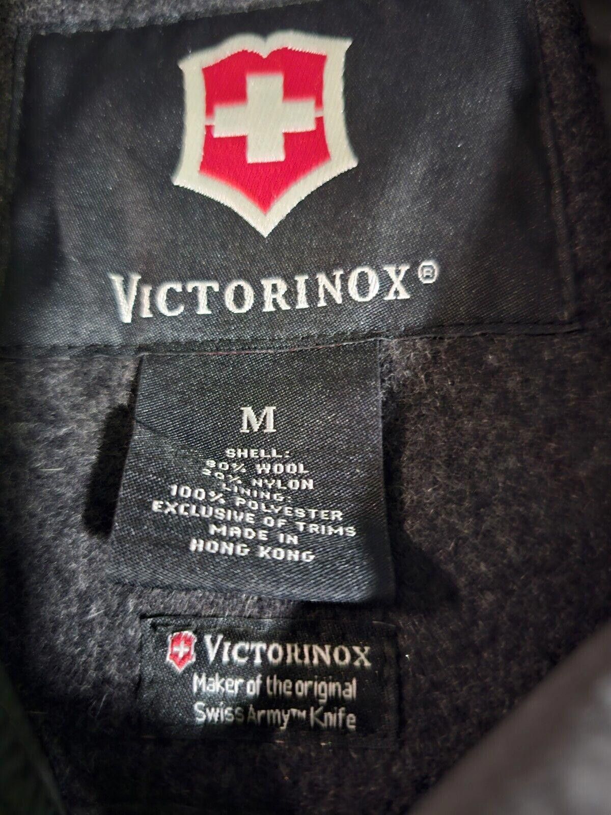 Designer Victorinox wool jacket shirt open arm pits Medium Size US M / EU 48-50 / 2 - 3 Thumbnail