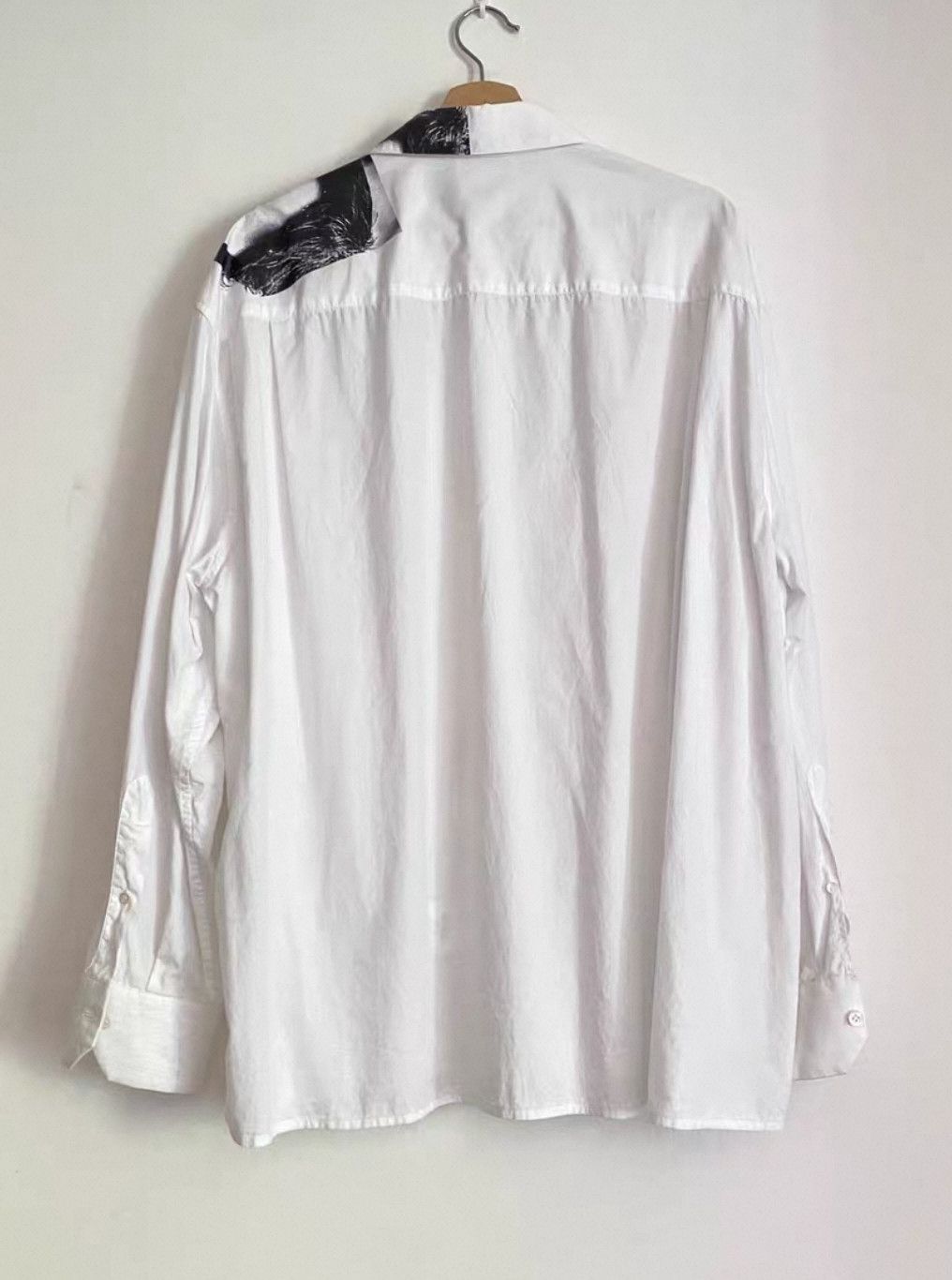 Raf Simons Raf Simons ss19 white shirt-2505 Size US M / EU 48-50 / 2 - 2 Thumbnail