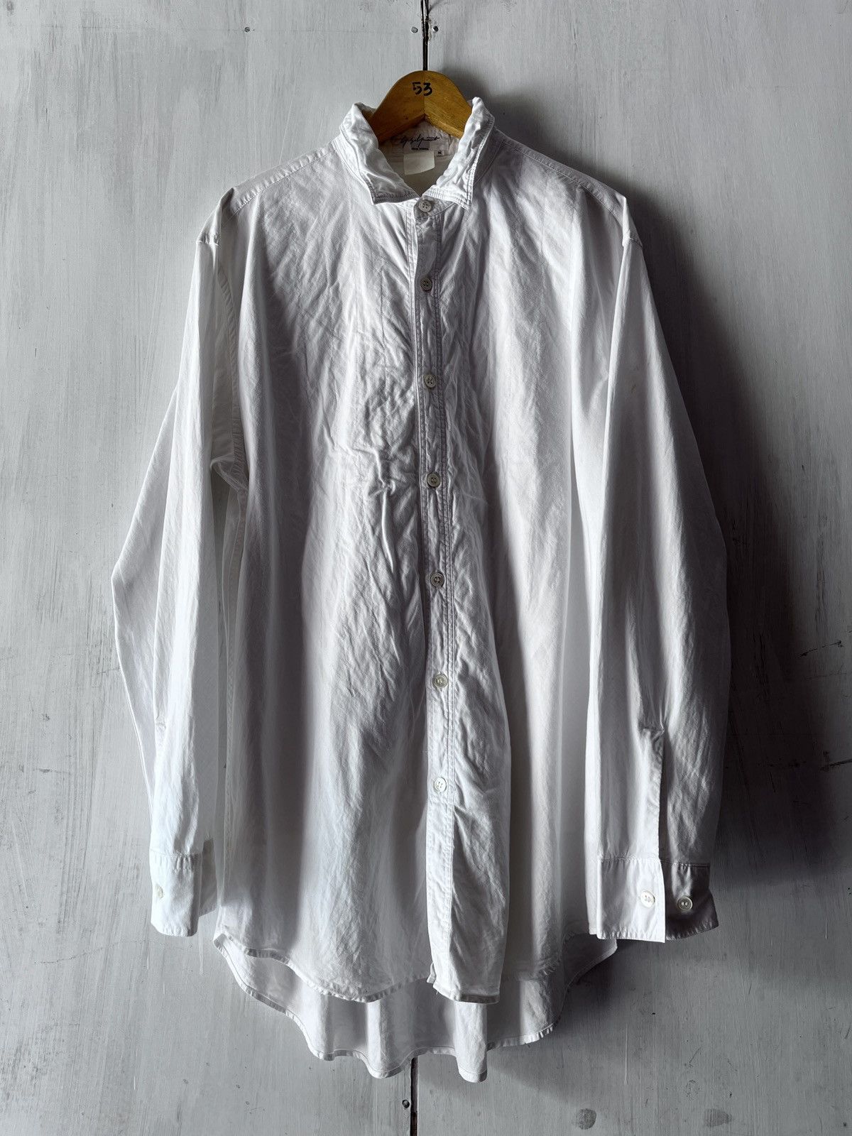 Archive Yohji yamamoto button shirt