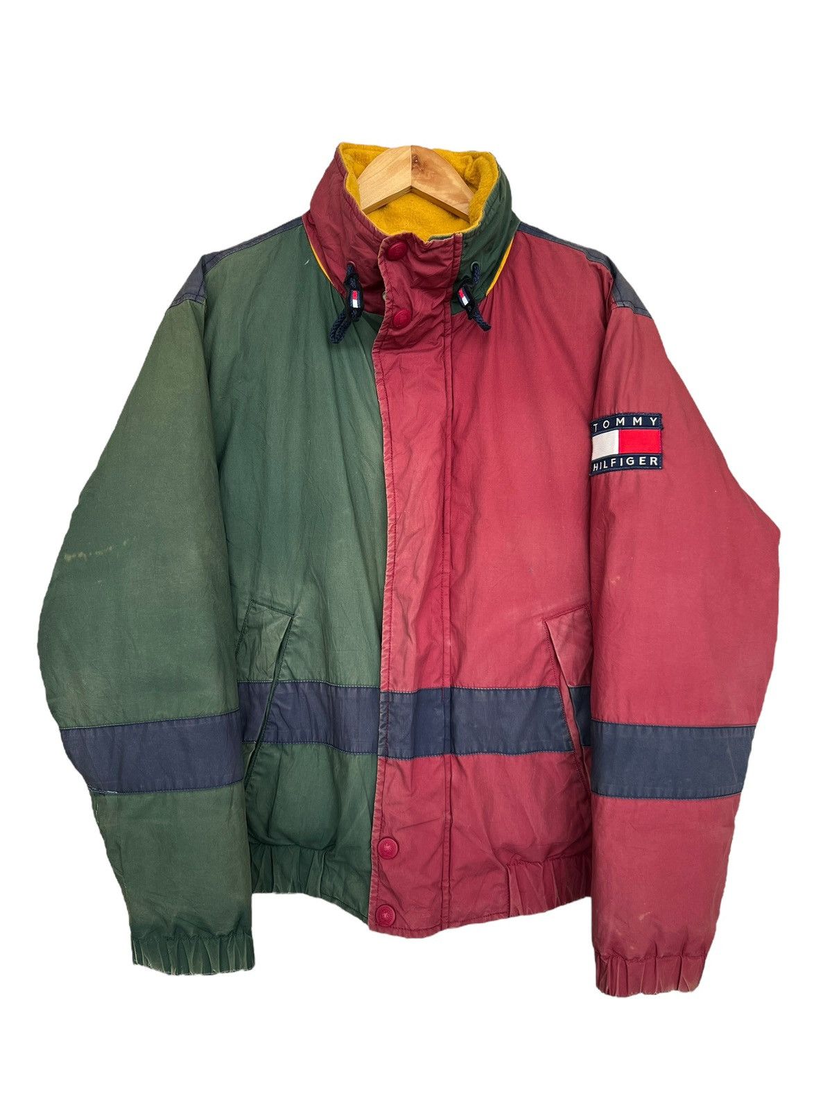 Tommy Hilfiger Vintage 90s Tommy Hilfiger Sunfaded Jacket Size US M / EU 48-50 / 2 - 1 Thumbnail