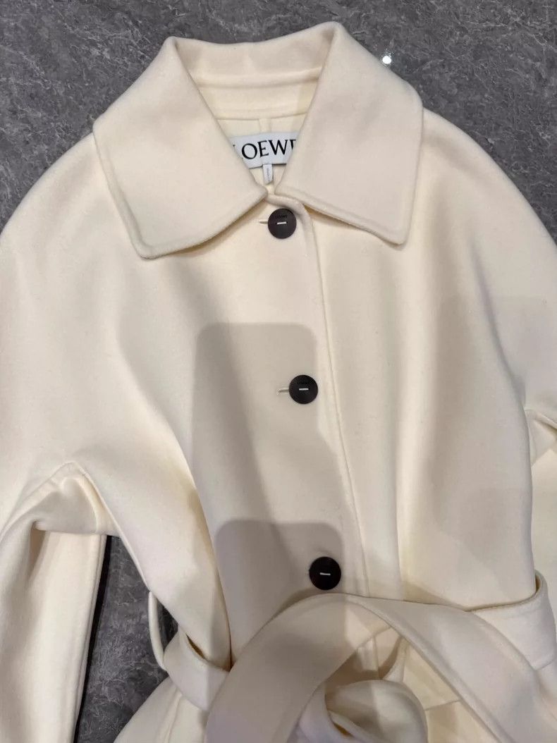 Loewe Loewe Cashmere coat Size XXS / US 00 / IT 34 - 2 Thumbnail