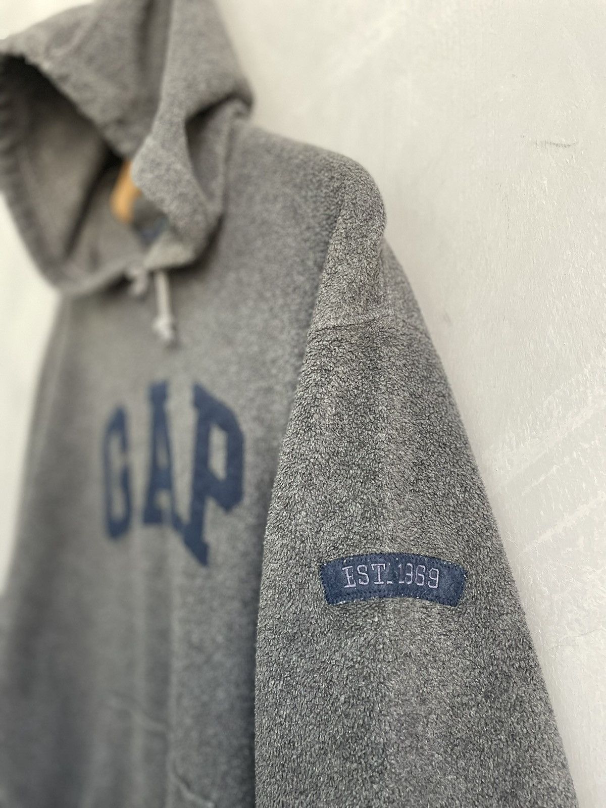 Gap Retro Gap fleece hoodie big logo y2k Size US M / EU 48-50 / 2 - 6 Thumbnail