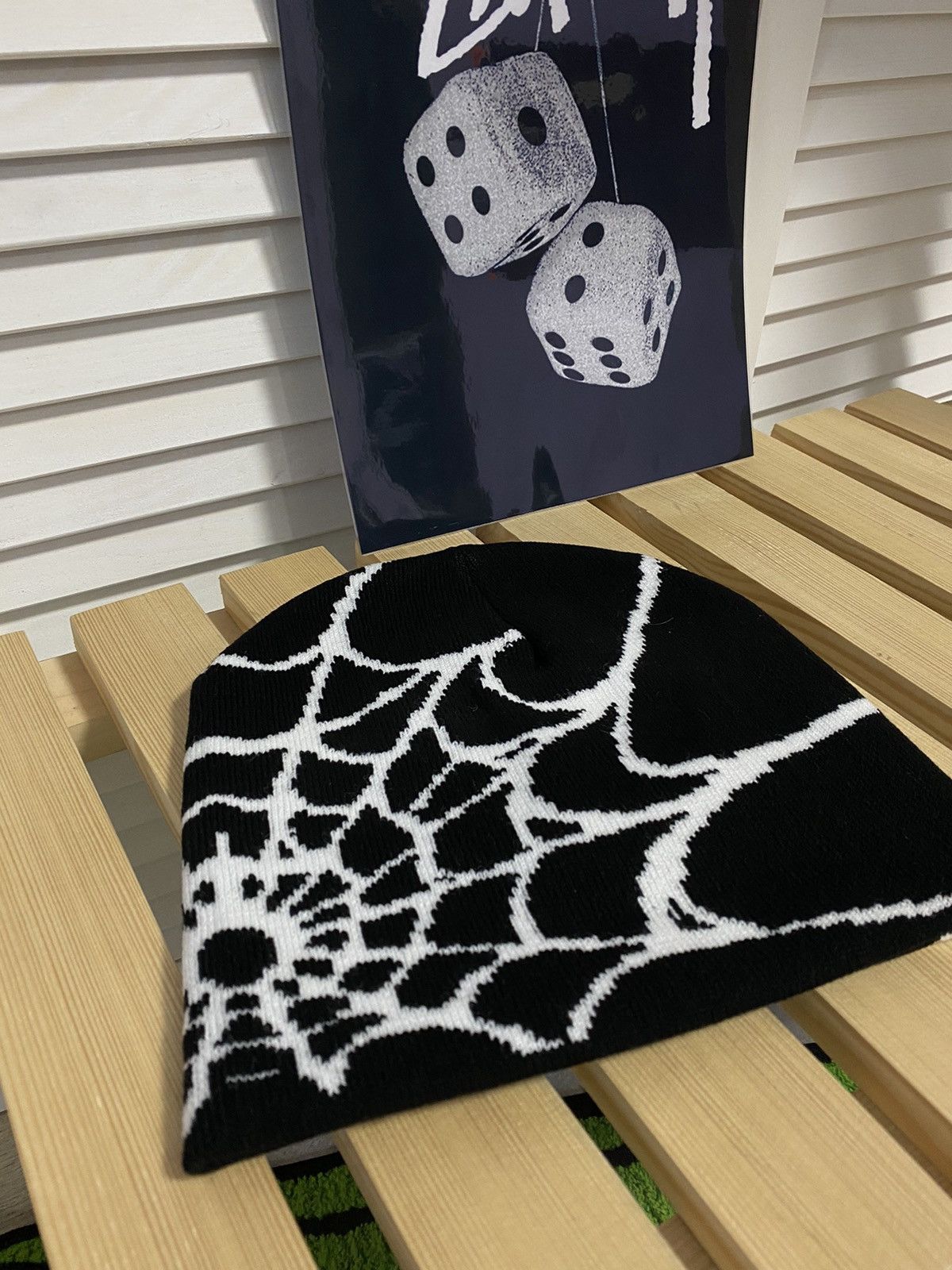Hysteric Glamour × Japanese Brand Hype Winter Opium Avantgarde Hat Spider Web Cobweb Spyder Size ONE SIZE - 2 Thumbnail