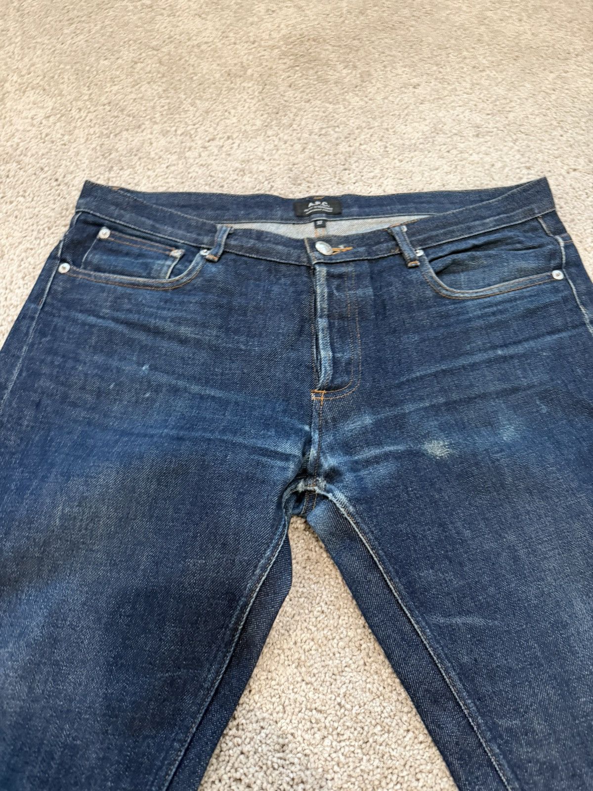 A.P.C. A.P.C. APC Selvedge Denim Jeans 32” Petit Standard Size US 32 / EU 48 - 3 Thumbnail