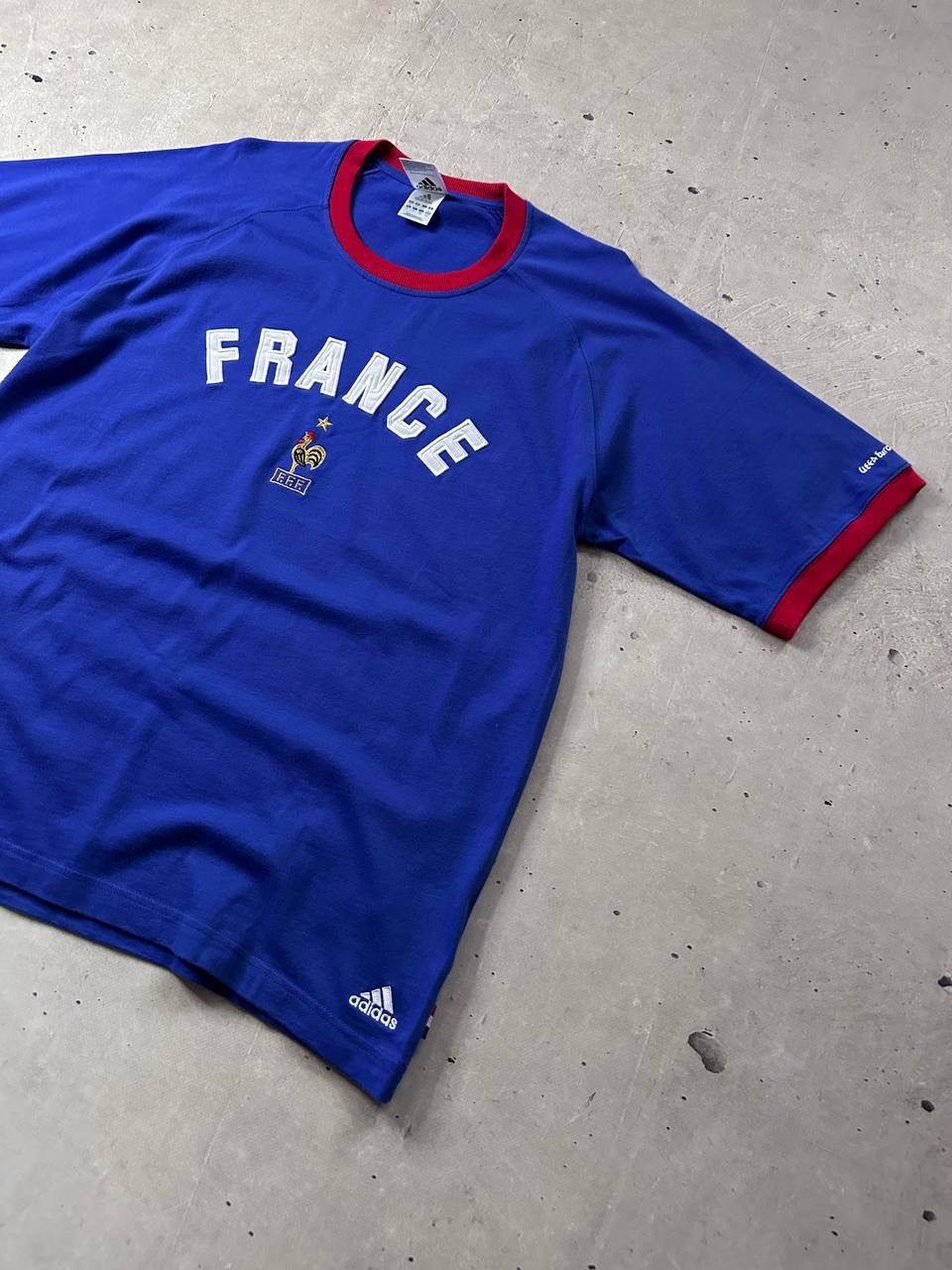 Adidas × Vintage Adidas France National Football Soccer Team 2004 T-Shirt Size US L / EU 52-54 / 3 - 2 Thumbnail