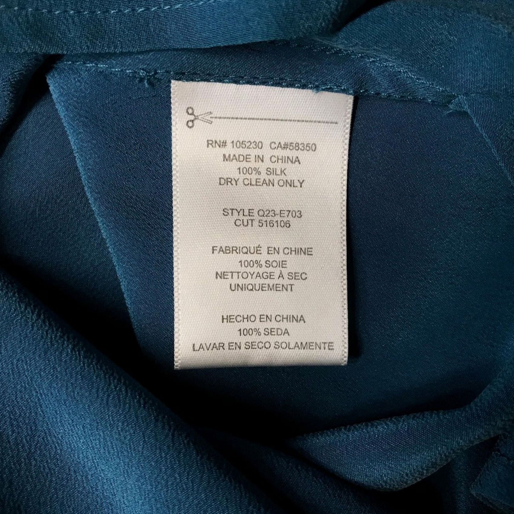 Equipment Equipment Femme Shirt Dress Teal Silk Midi Sleeveless Collared Button-Front Women M/M Size M / US 6-8 / IT 42-44 - 8 Thumbnail