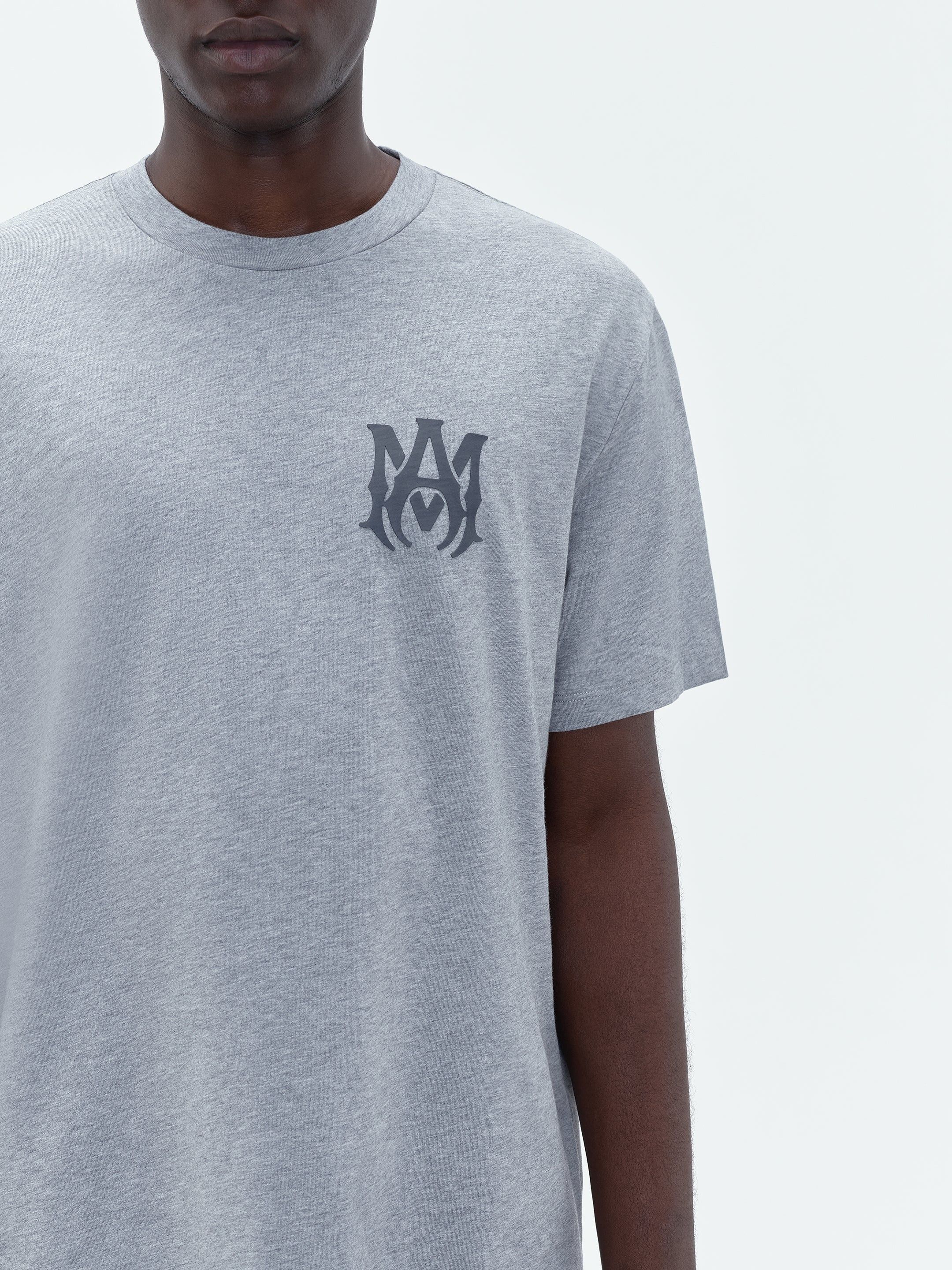 Amiri o1orln1025 MA Logo T-Shirt in Grey Size US XL / EU 56 / 4 - 6 Thumbnail
