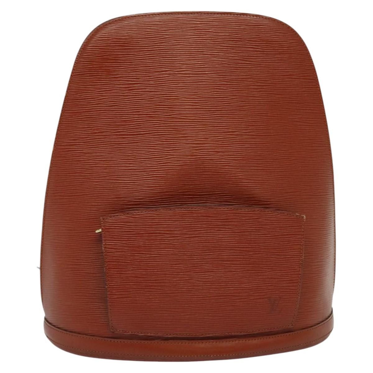 Louis Vuitton Gobelins Brown Leather Shoulder Bag (Pre-Owned), Women's