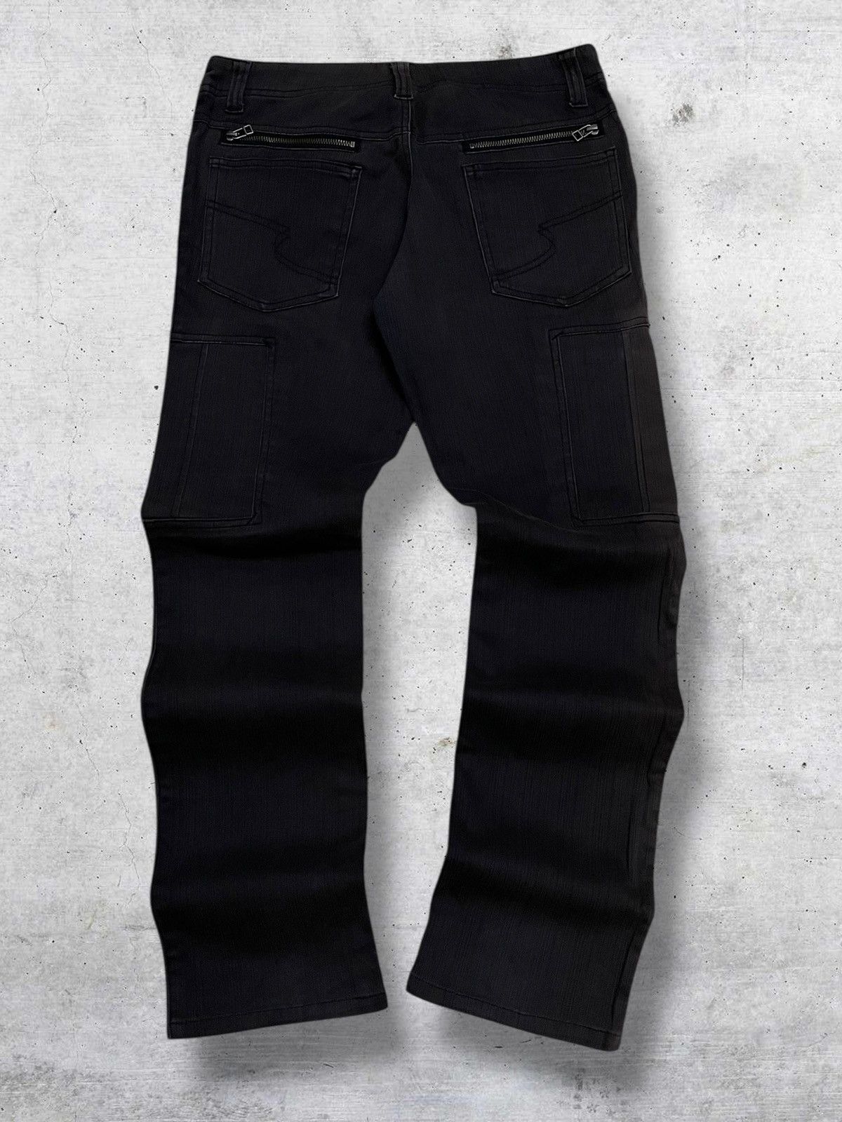 semanticdesign SEMANTIC DESIGN 1990S JAPAN BIKERS PUNK FADED PANT Size US 30 / EU 46 - 6 Thumbnail
