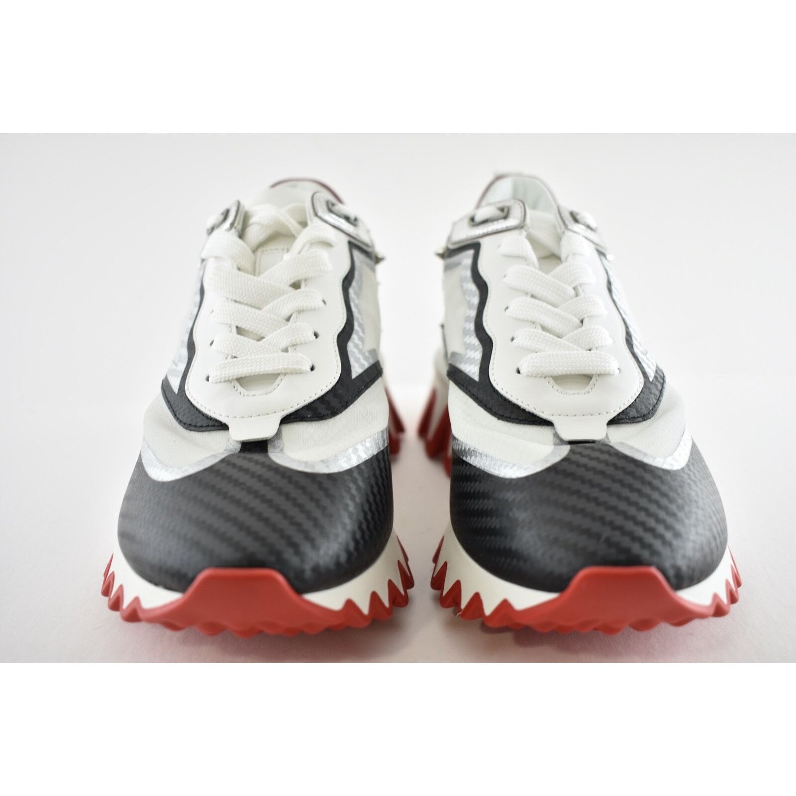Christian Louboutin Christian Louboutin Mens Sharkina Uomo Flat Black Platform Size US 9 / EU 42 - 5 Thumbnail