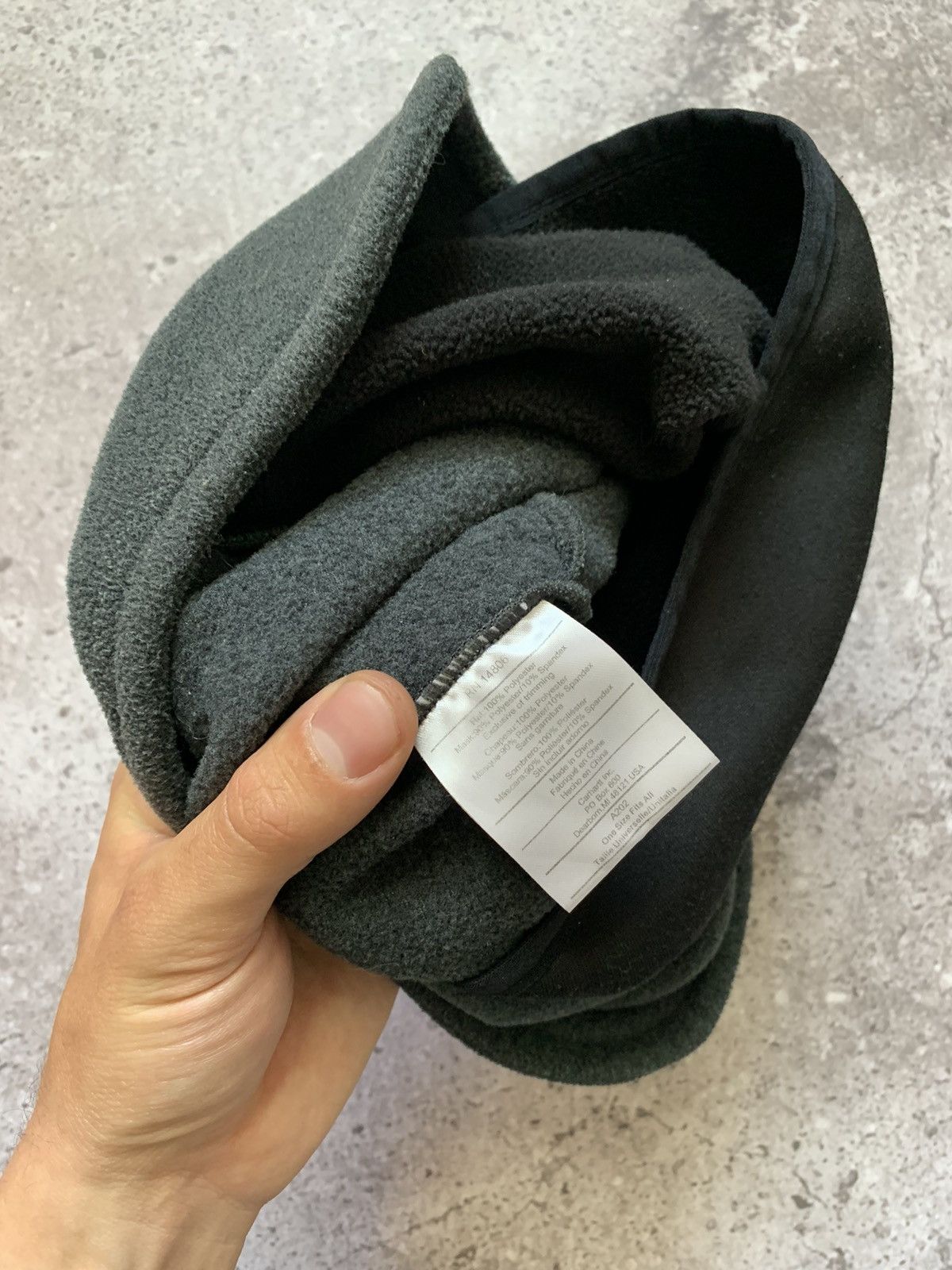 Carhartt × Vintage Vintage Carhartt Face Mask Fleece Balaclava Size ONE SIZE - 6 Thumbnail
