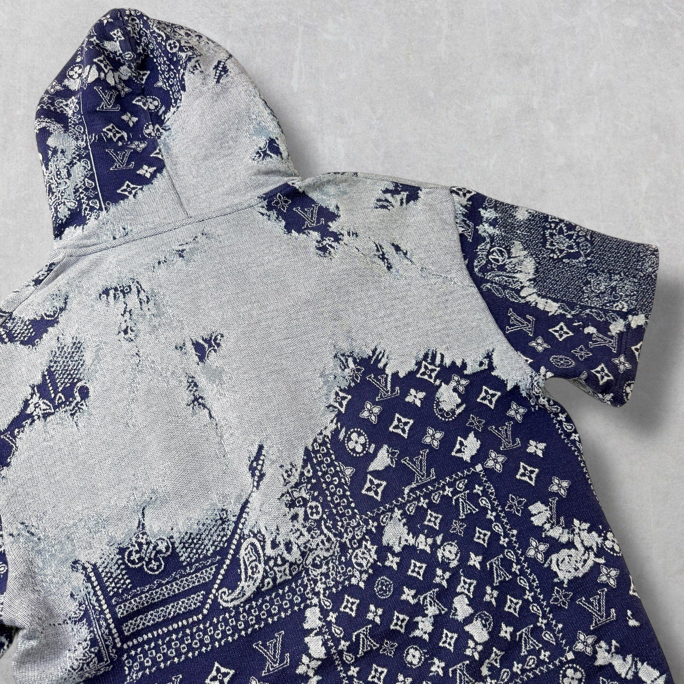 Louis Vuitton Louis Vuitton Monogram Bandana Short-Sleeve Hoodie L Size US L / EU 52-54 / 3 - 4 Thumbnail