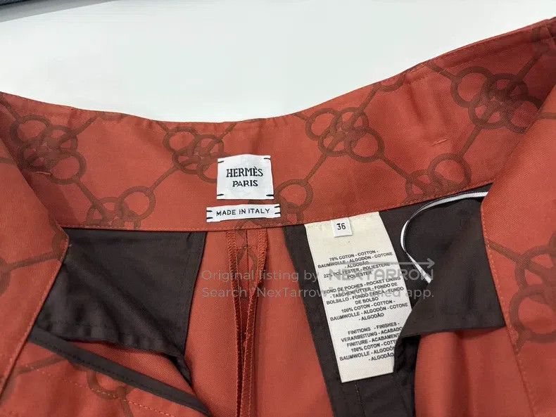 Hermes Hermes Printed Shorts Size 24" / US 00 / IT 34 - 2 Thumbnail