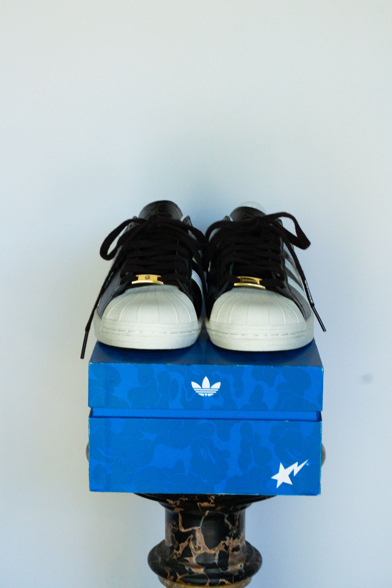 Adidas × Bape Adidas Superstar atmos x BAPE "25th Anniversary" Size US 9 / EU 42 - 3 Thumbnail