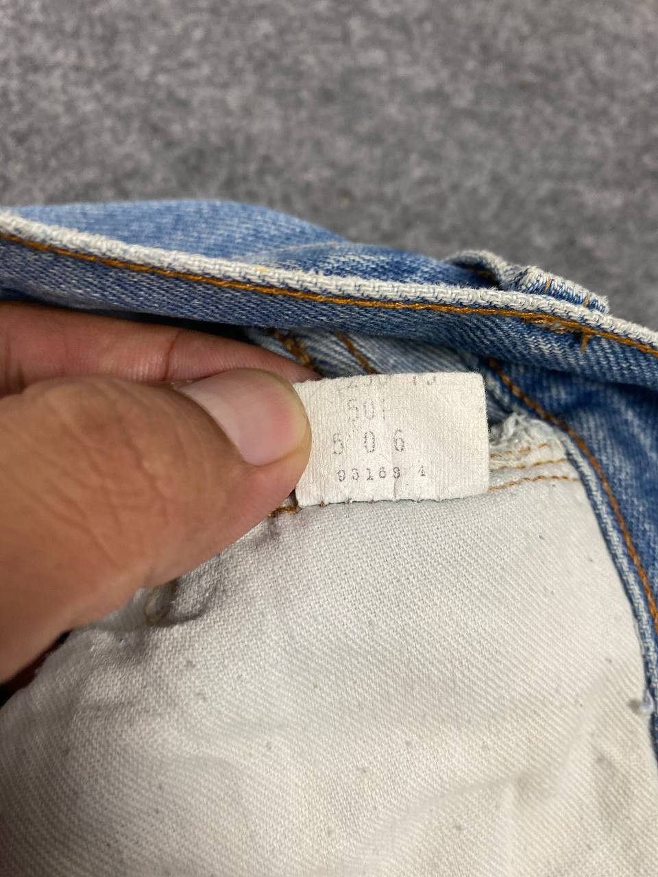 Levi's vintage levis 501 redline selvedge denim nice design Size US 28 / EU 44 - 14 Thumbnail