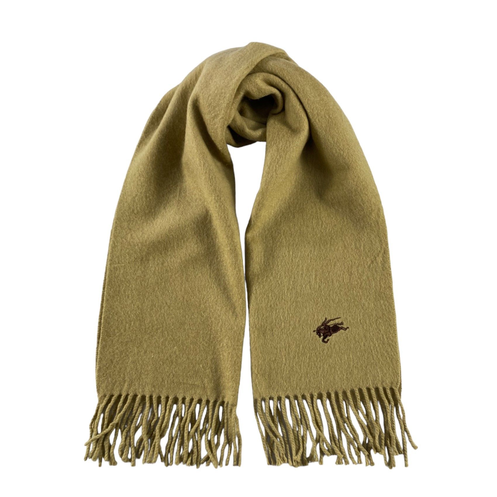 Burberry × Vintage Burberry Scarf / Muffler / Neckwear - WW1479 Size ONE SIZE - 1 Thumbnail