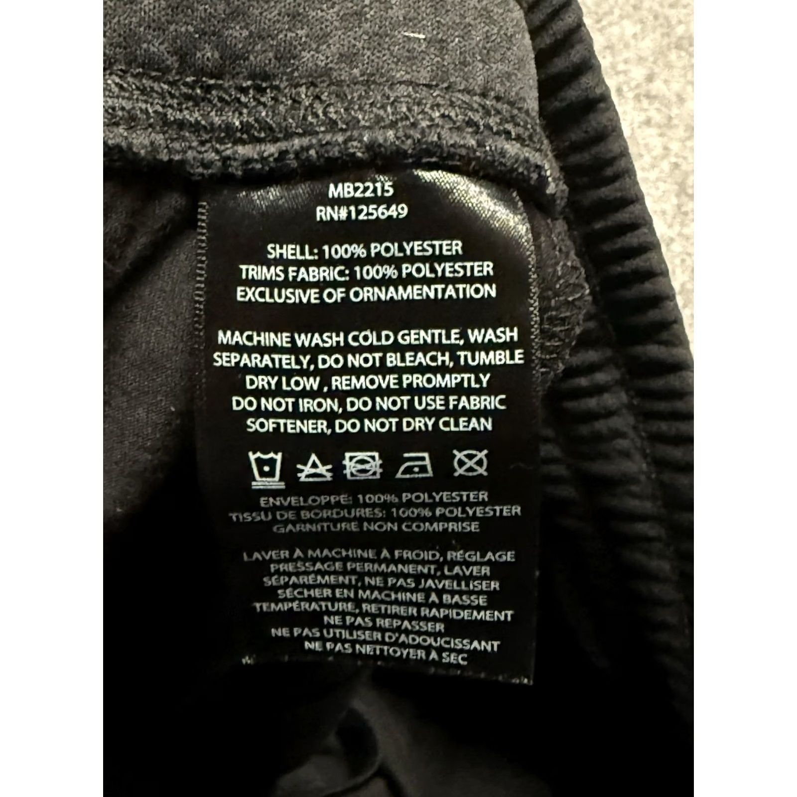 Vintage Aether Mens Pants L Black Jogger Zip Ankle Athletic Running Jogging Regular Style City Sports Size US 33 - 7 Thumbnail