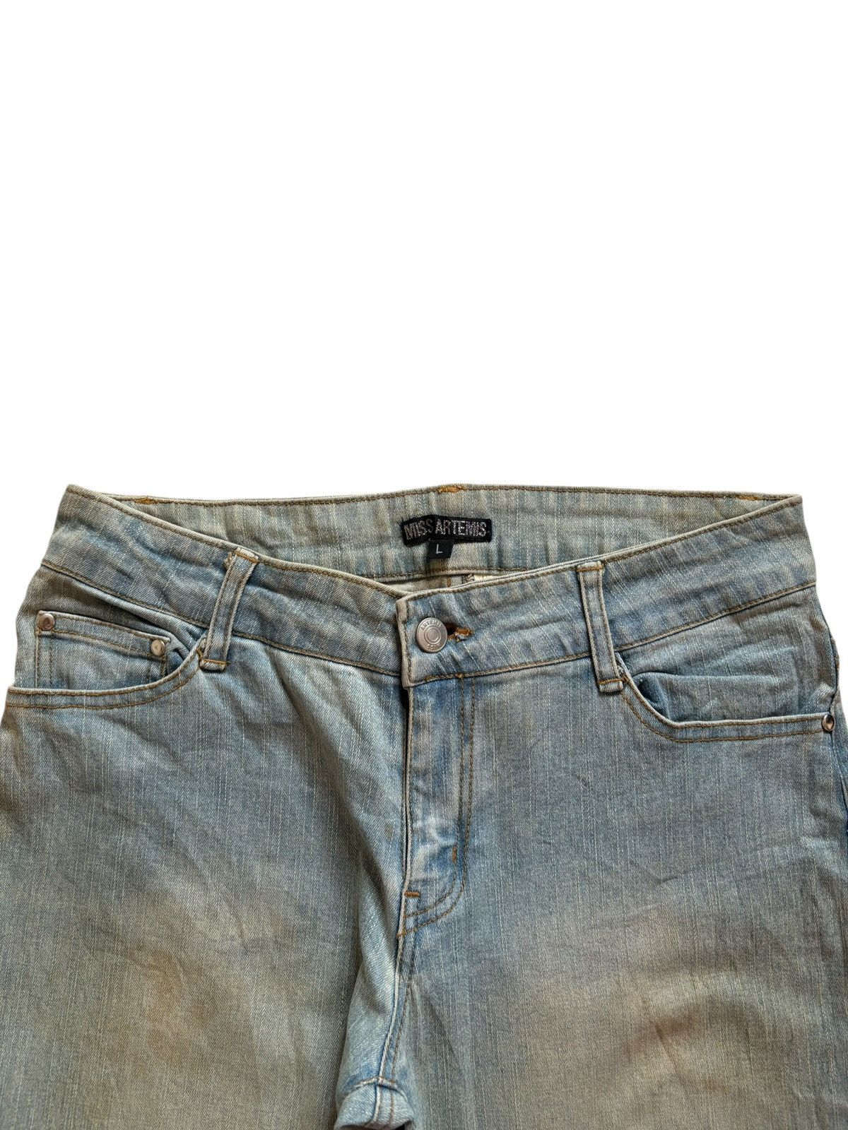 Japanese Brand SALES🔥Vintage Japanese Brand Mud Wash Flare Jeans Size 28" / US 6 / IT 42 - 4 Thumbnail