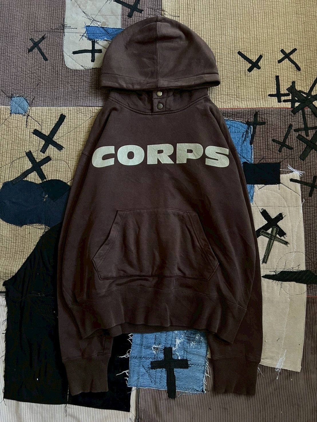 Other Vintage Boycott CORPS Boxy Hoodie Size US M / EU 48-50 / 2 - 1 Thumbnail