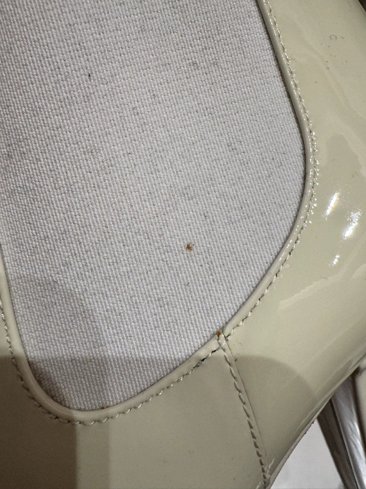 Chanel Chanel ivory heeled ankle boots 36 minor stains Size US 5.5 / IT 35.5 - 6 Thumbnail