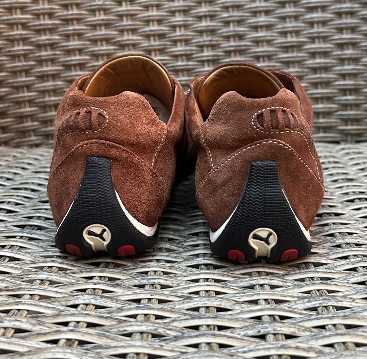 Puma × Vintage Puma x Schedoni 17-500 Limited Edition Low-Top Driving Shoes Size US 7 / IT 37 - 8 Thumbnail