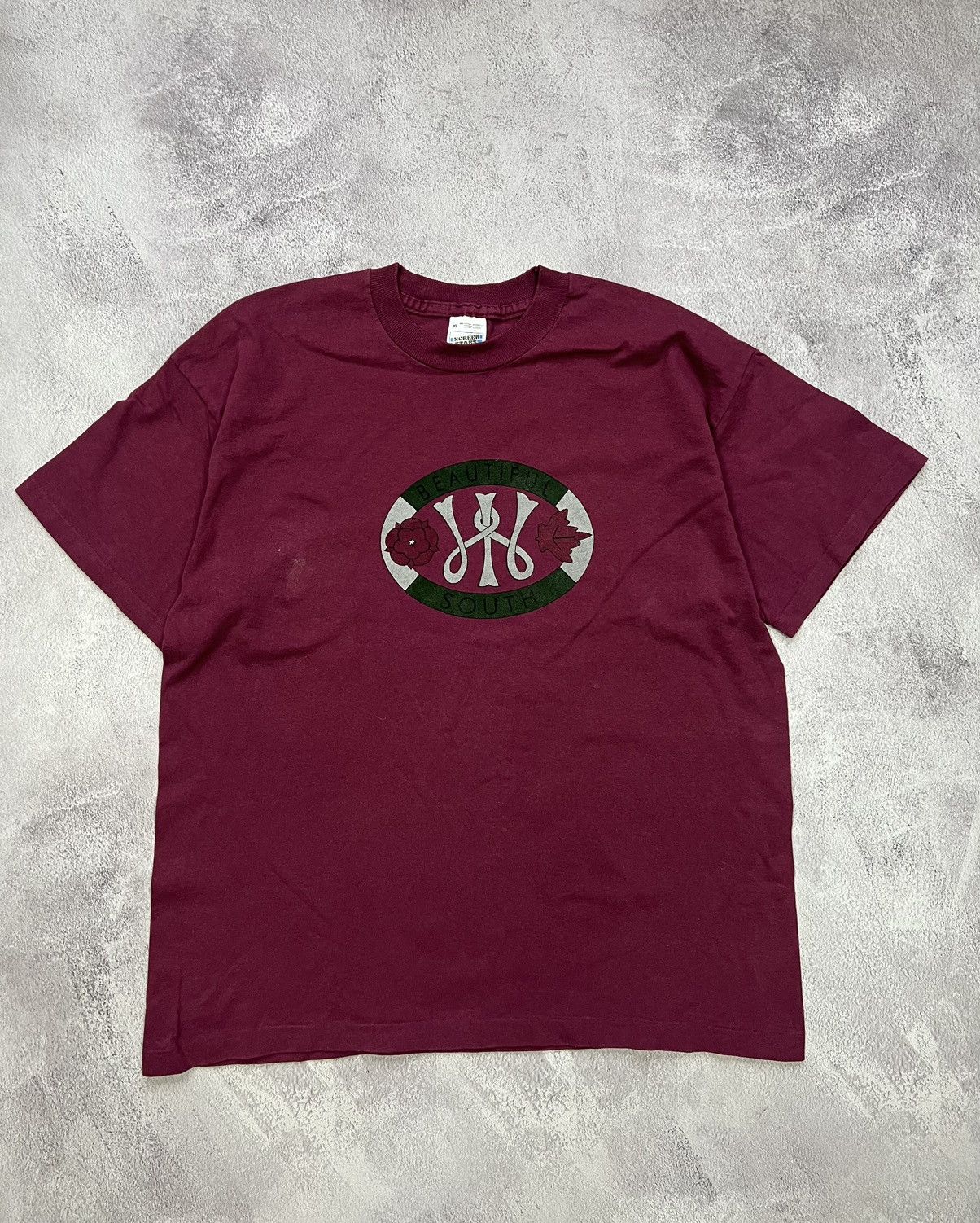 Band Tees × Vintage Vintage 90s The Beatiful South Hard times 1995 TourTshirt Size US XL / EU 56 / 4 - 1 Thumbnail