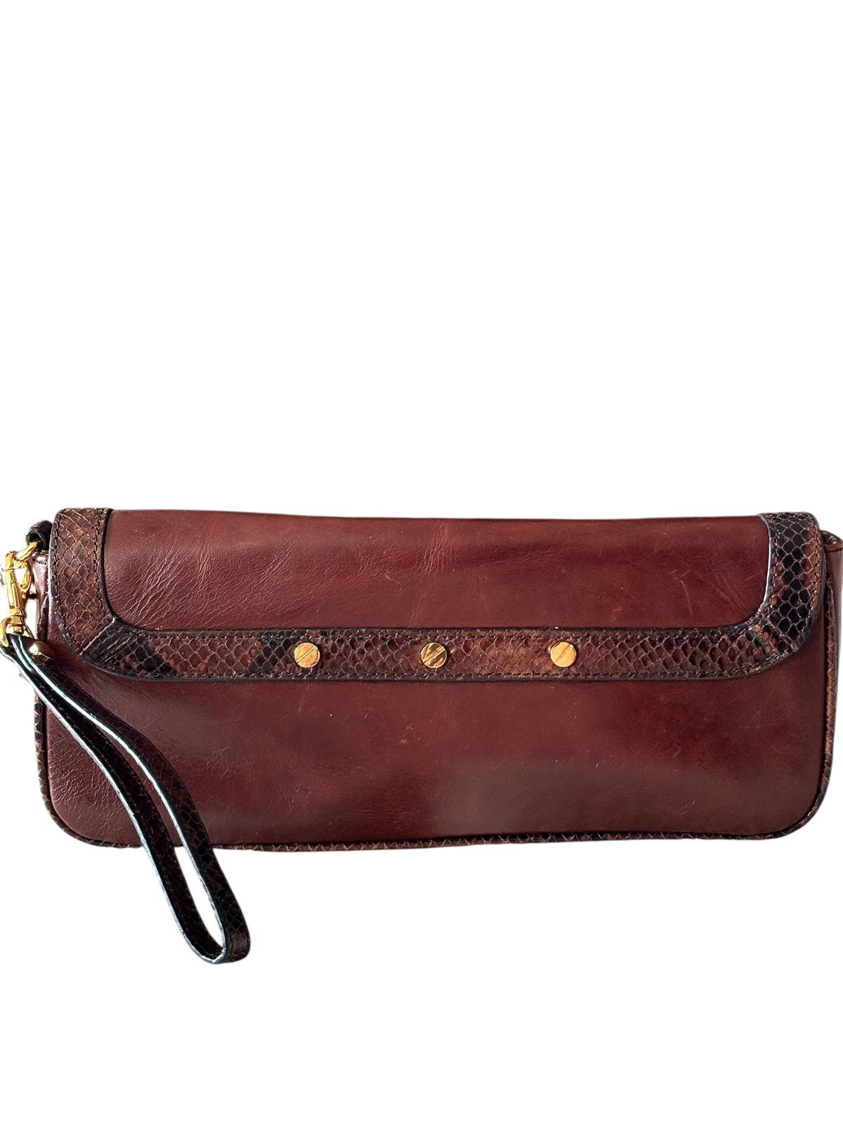 Tory Burch Vintage Tory Burch bag with snake skin detailes Size ONE SIZE - 2 Thumbnail