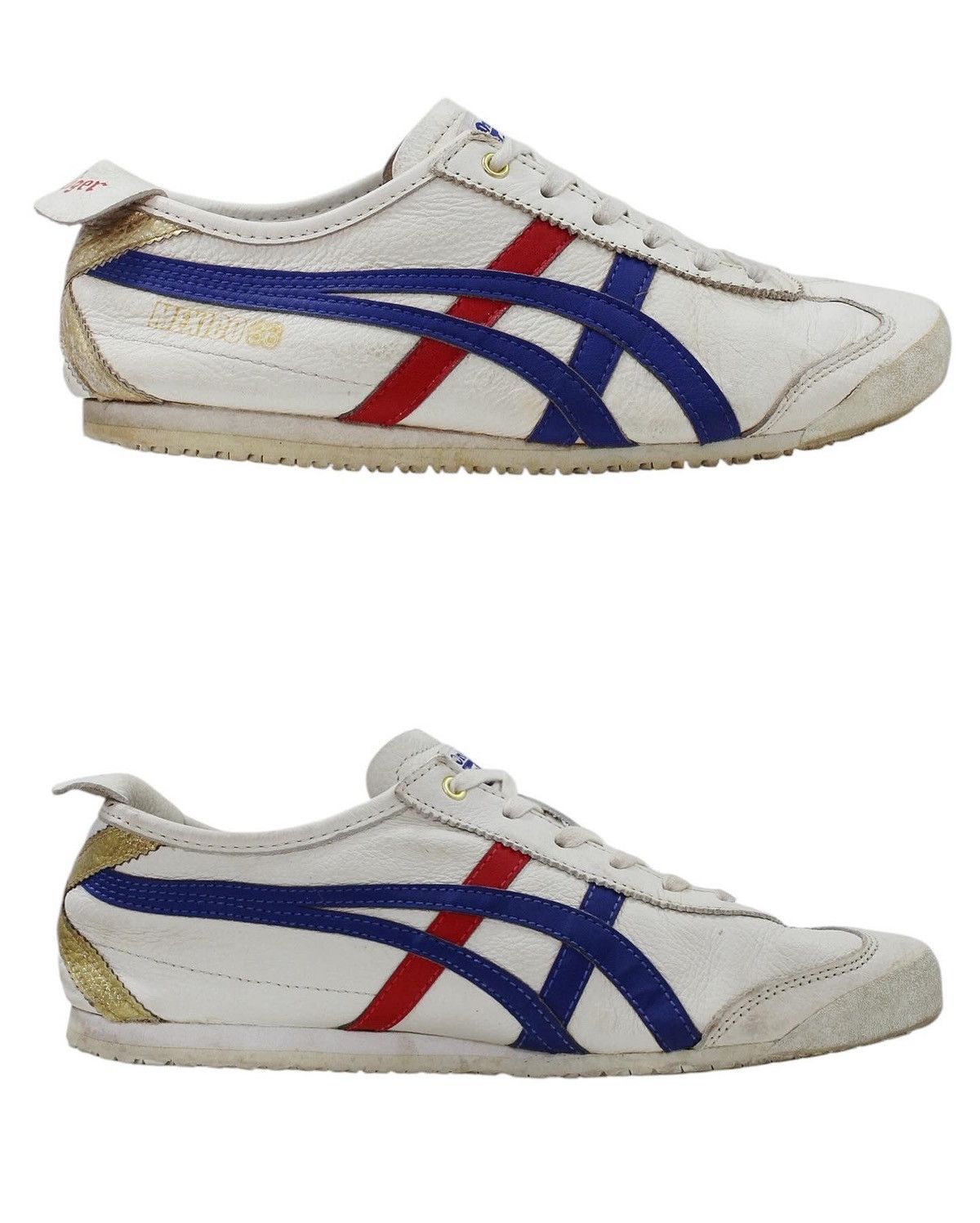 Asics × Onitsuka Tiger × Vintage ONITSUKA TIGER MEXICO 66 MISMATCHED PAIR ( 7L / 6R ) Size US 6 / EU 39 - 1 Thumbnail
