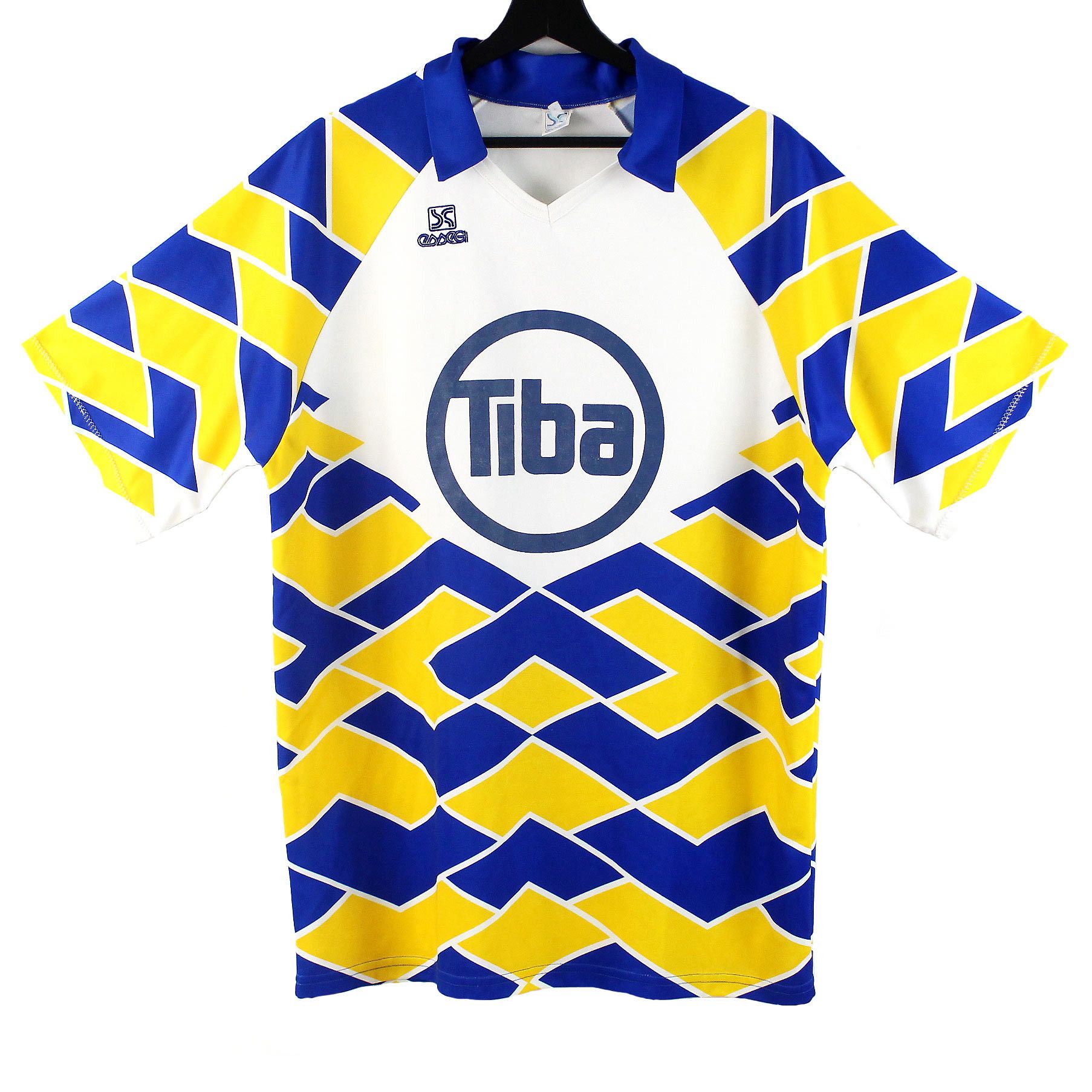 Other 80s 90s vintage ESSEGI t-shirt jersey geometric soccer Size US L / EU 52-54 / 3 - 1 Thumbnail