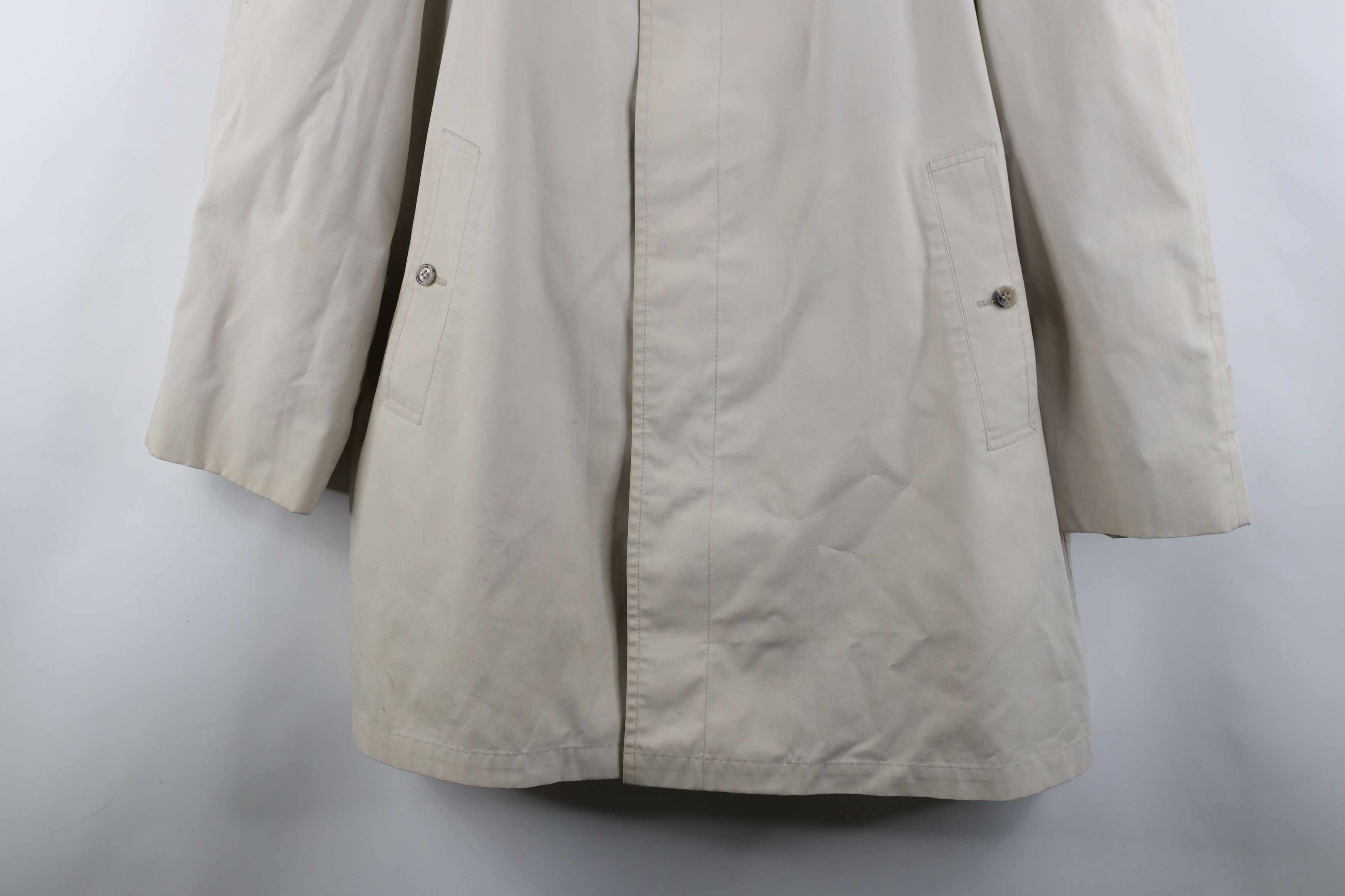 Vintage Vintage 70s Streetwear Style Trench Coat Rain Jacket Size US XL / EU 56 / 4 - 3 Thumbnail