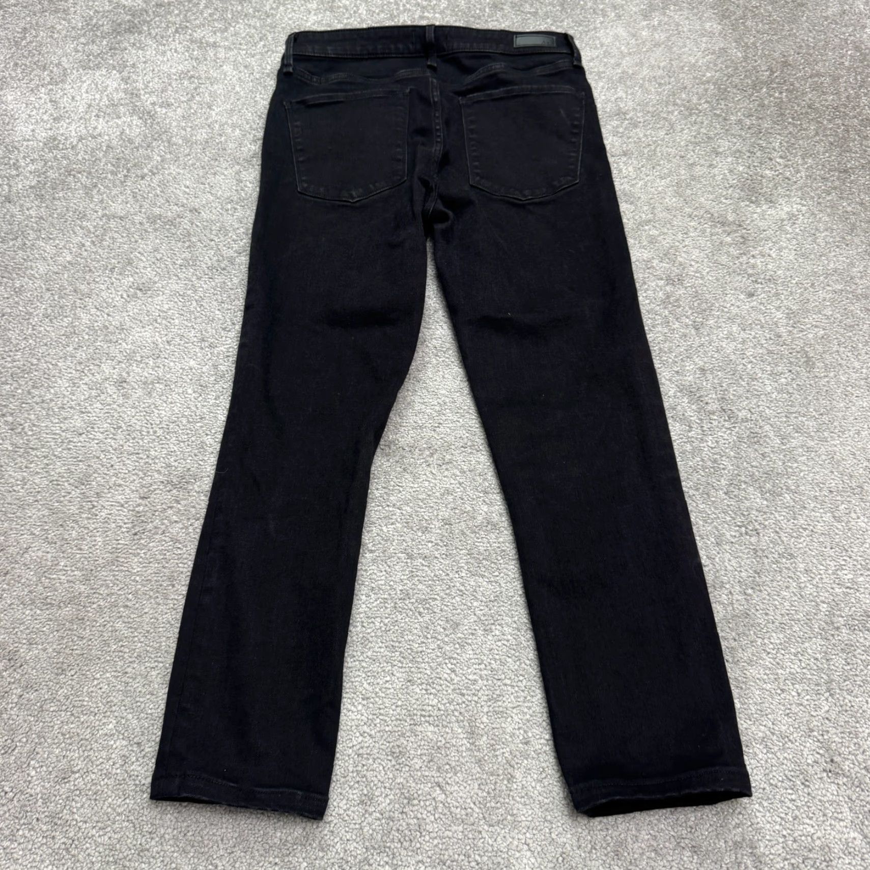 Abercrombie & Fitch Abercrombie & Fitch Jeans Womens 28 Black High Rise Skinny Denim 5-Pocket Slim Size 28" / US 6 / IT 42 - 2 Thumbnail