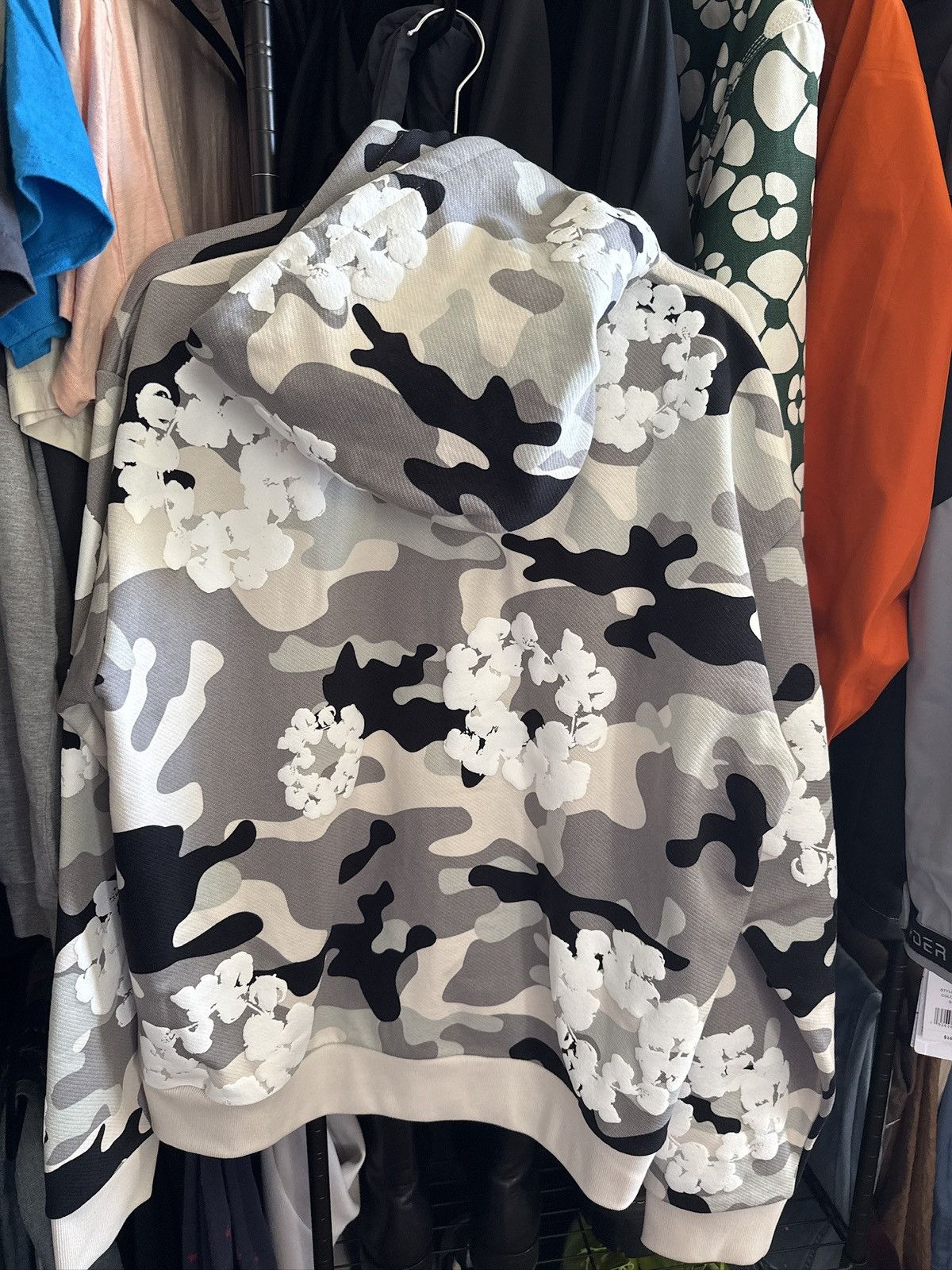 DENIM TEARS Denim tears snow camo wreath zip hoodie xl Size US XL / EU 56 / 4 - 2 Thumbnail