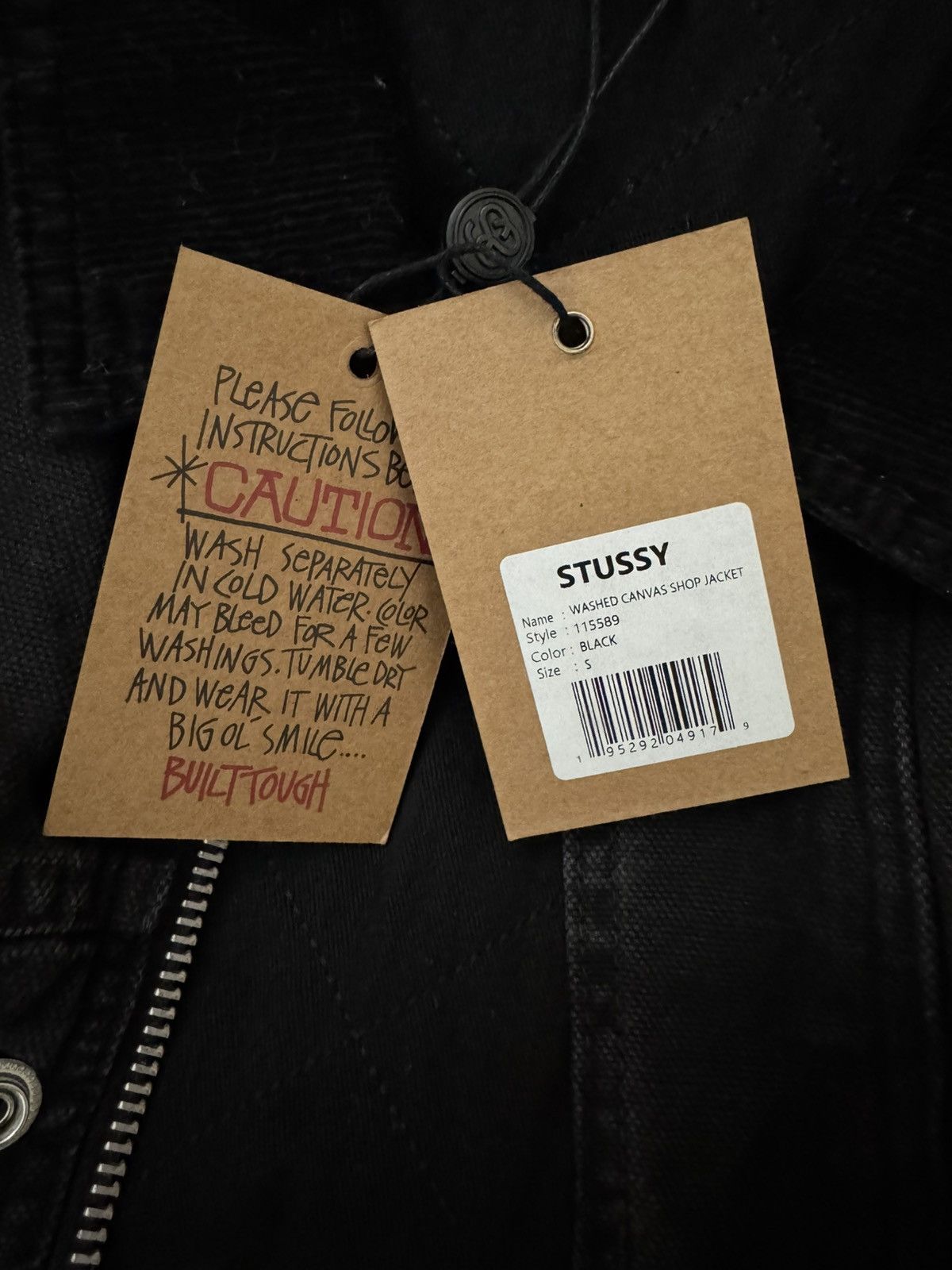 Stussy Washed Canvas Shop Jacket Size US S / EU 44-46 / 1 - 5 Thumbnail