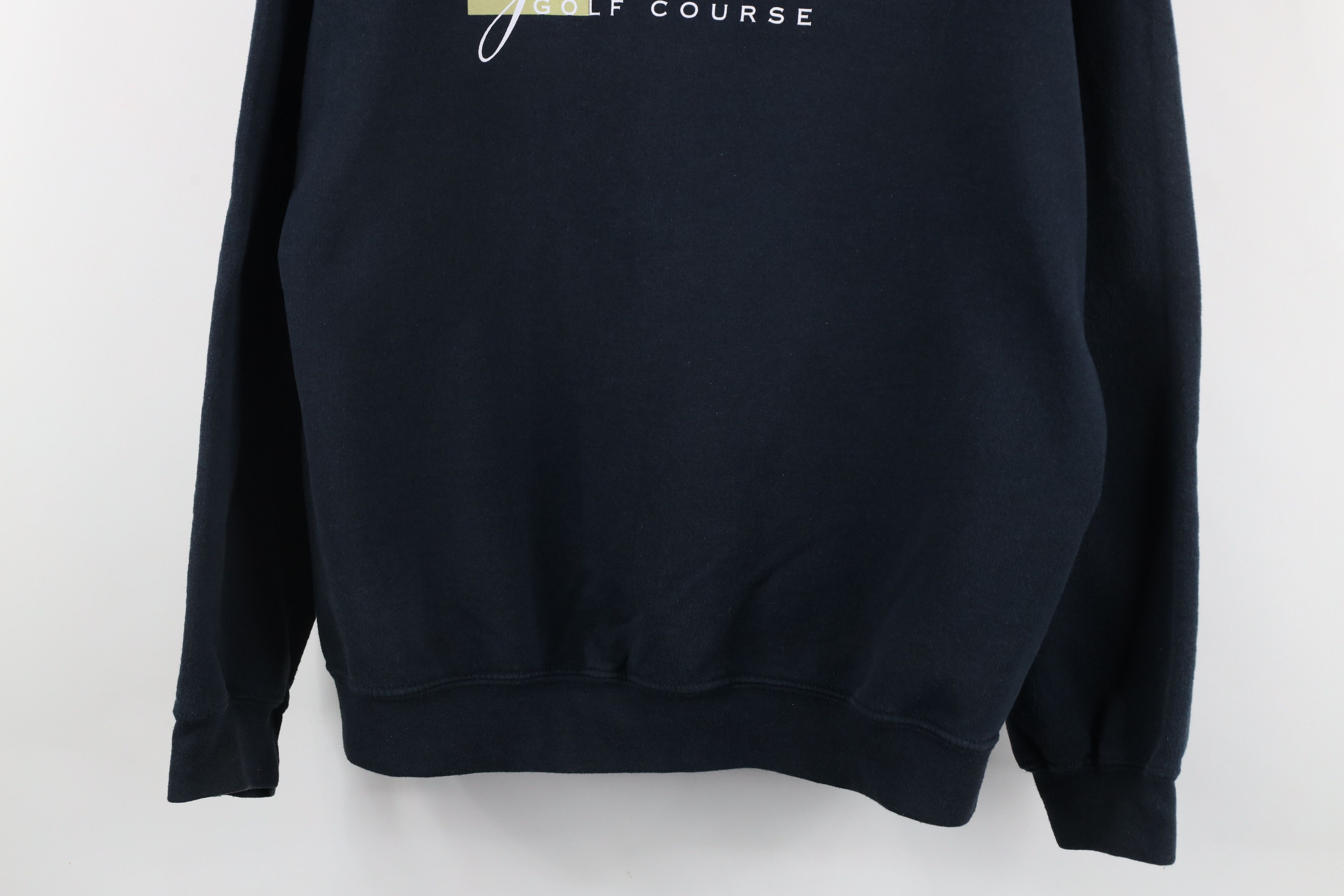 Vintage Vintage 90s Spell Out Green Hills Golf Course Sweatshirt Size US L / EU 52-54 / 3 - 3 Thumbnail