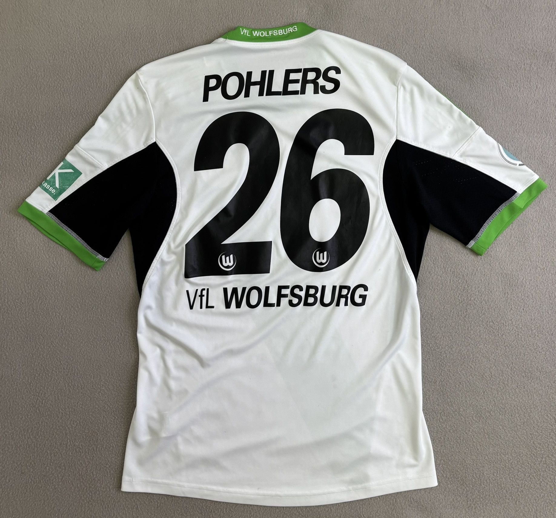 Adidas VfL Wolfsburg 2013/2014 Pohlers #26 Adidas Player Issue Size US S / EU 44-46 / 1 - 12 Thumbnail