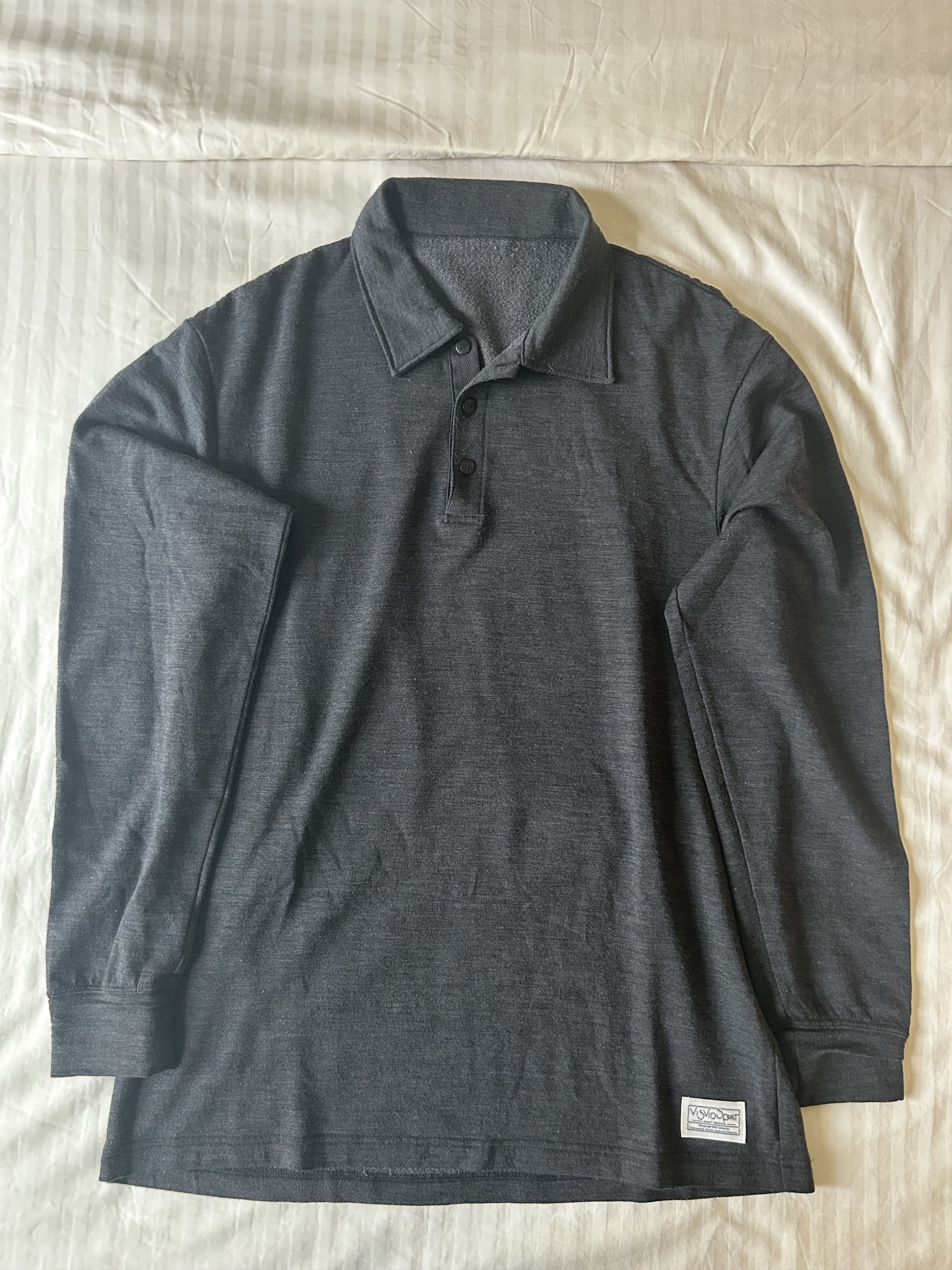 Visvim visvim Sport Weller Wool-Blend Jersey Polo Shirt Size US XL / EU 56 / 4 - 1 Thumbnail